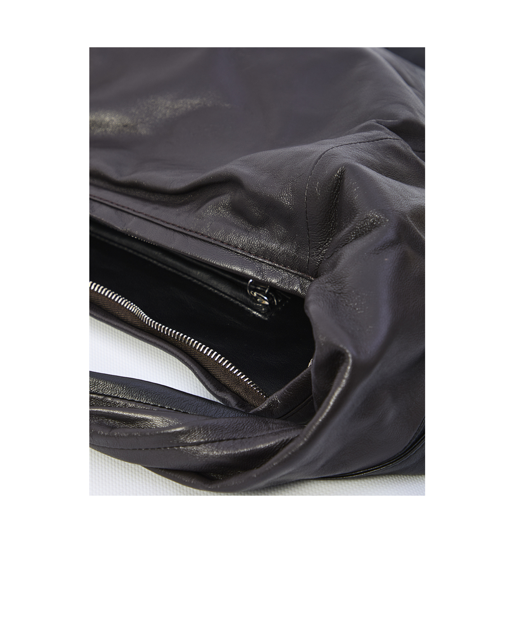 Lemaire Scarf Twisted-strap Shoulder Bag In Black