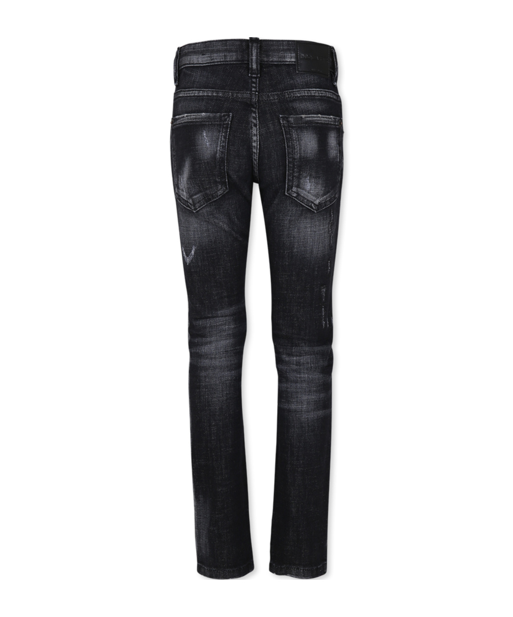 Dsquared2 Belt-loop Jeans In Black