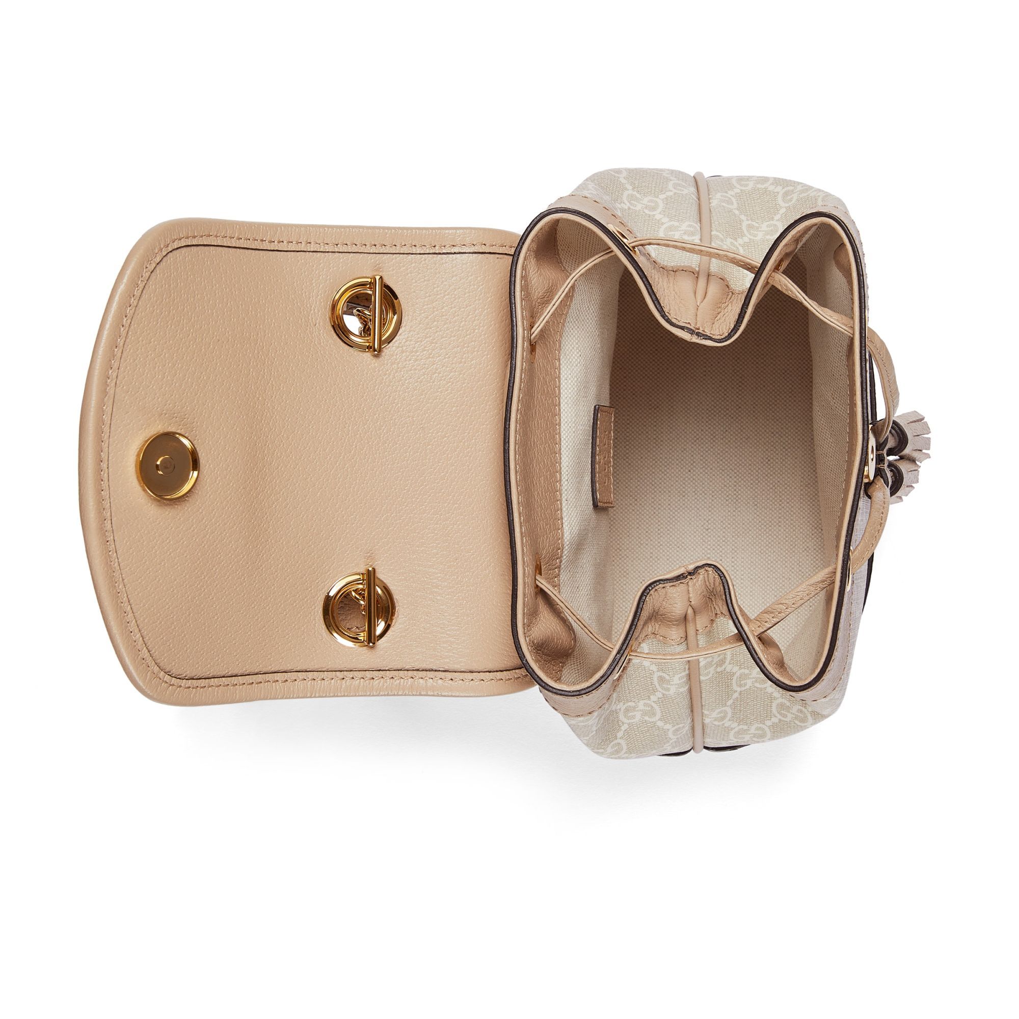 Gucci Mini Ophidia Backpack In Nude