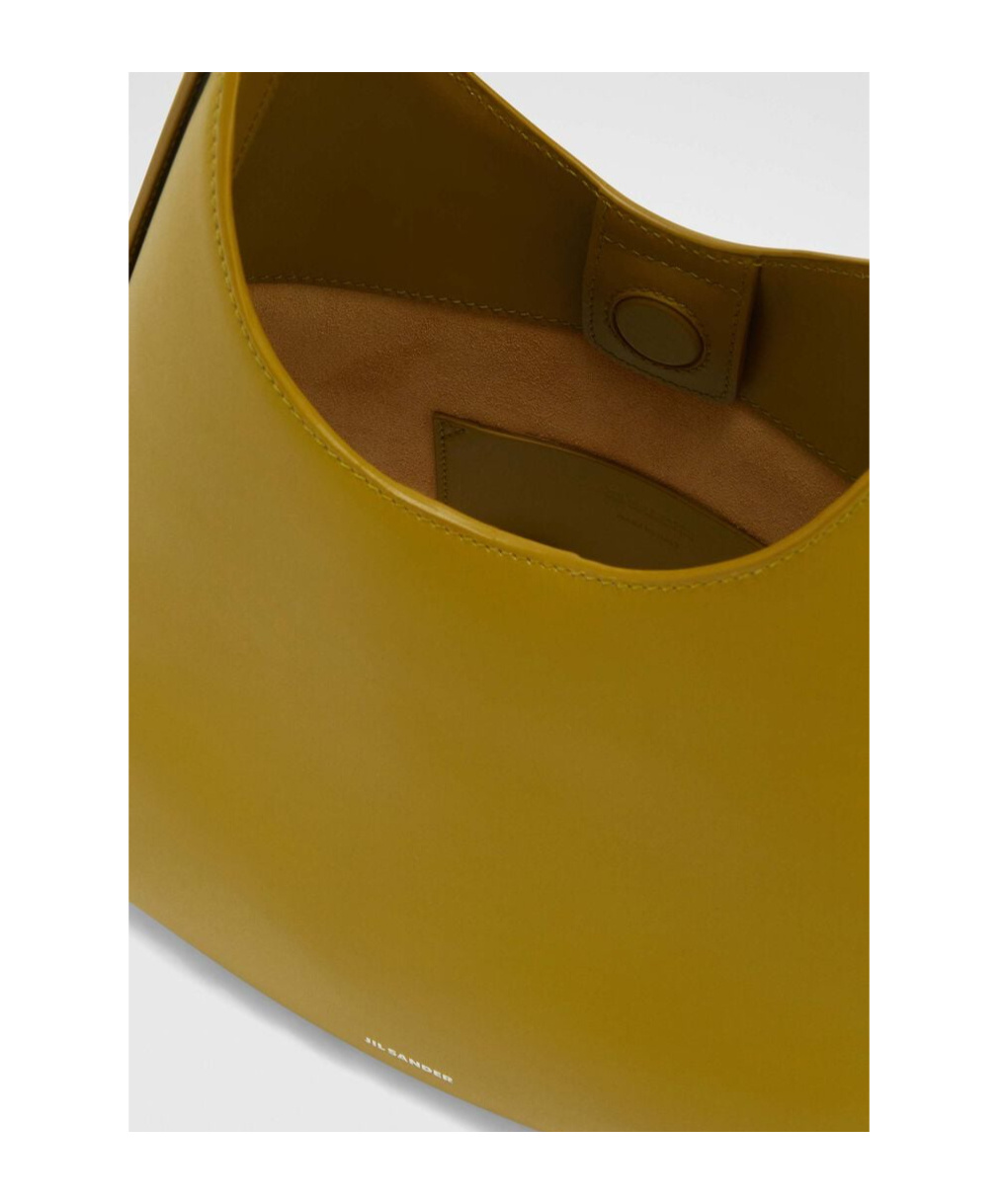 Jil Sander Small Eldorado Shoulder Bag In Linden