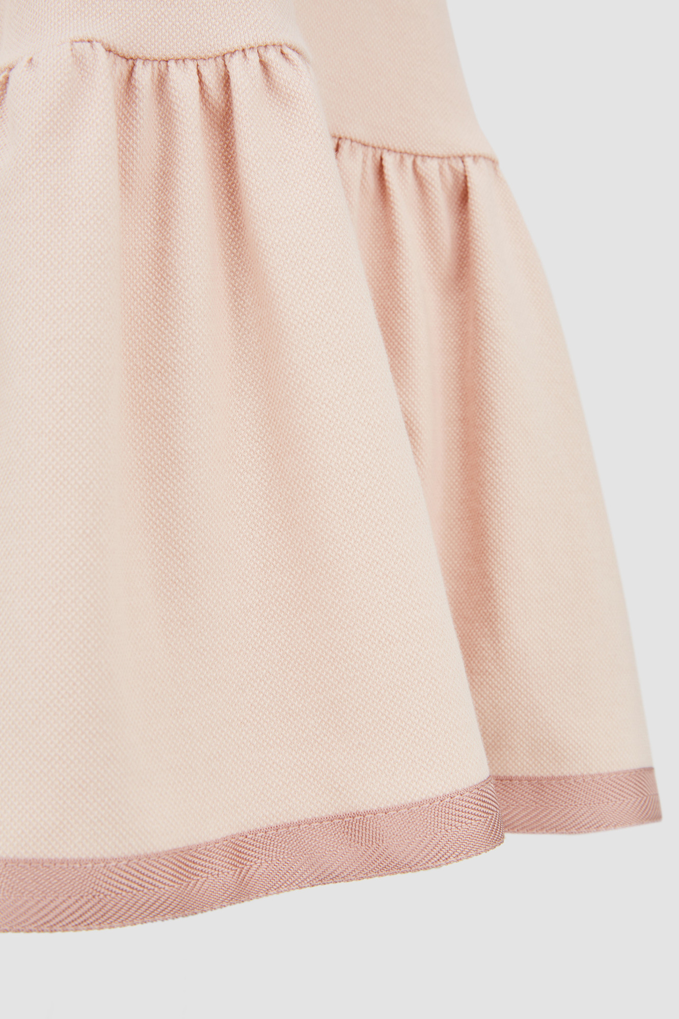 Moncler Polo Shirt Dress In Pink