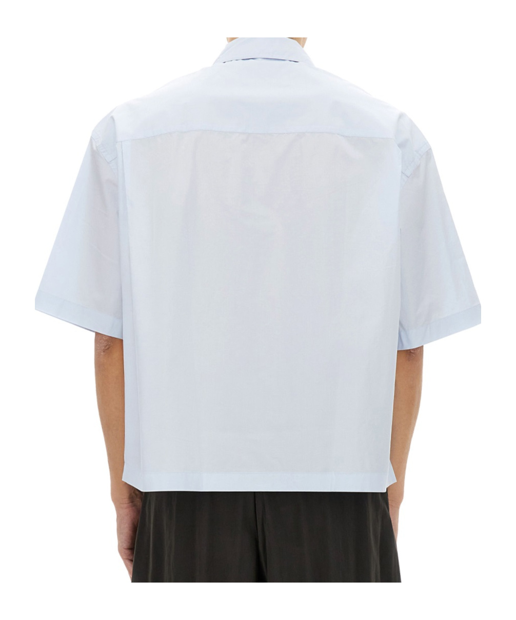 Studio Nicholson Short-sleeved Boxy Shirt