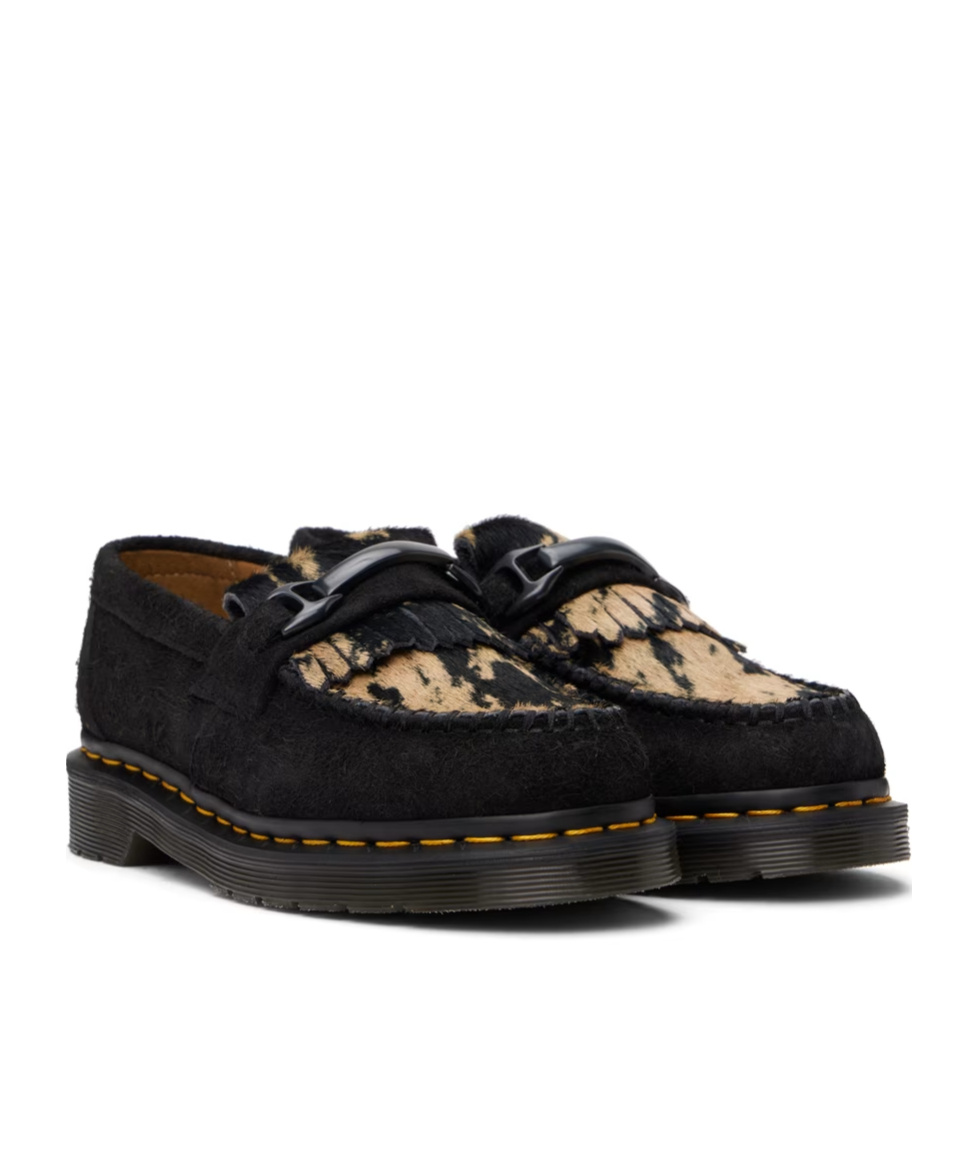 Dr. Martens' Adrian Snaffle Tassel Loafers In Black
