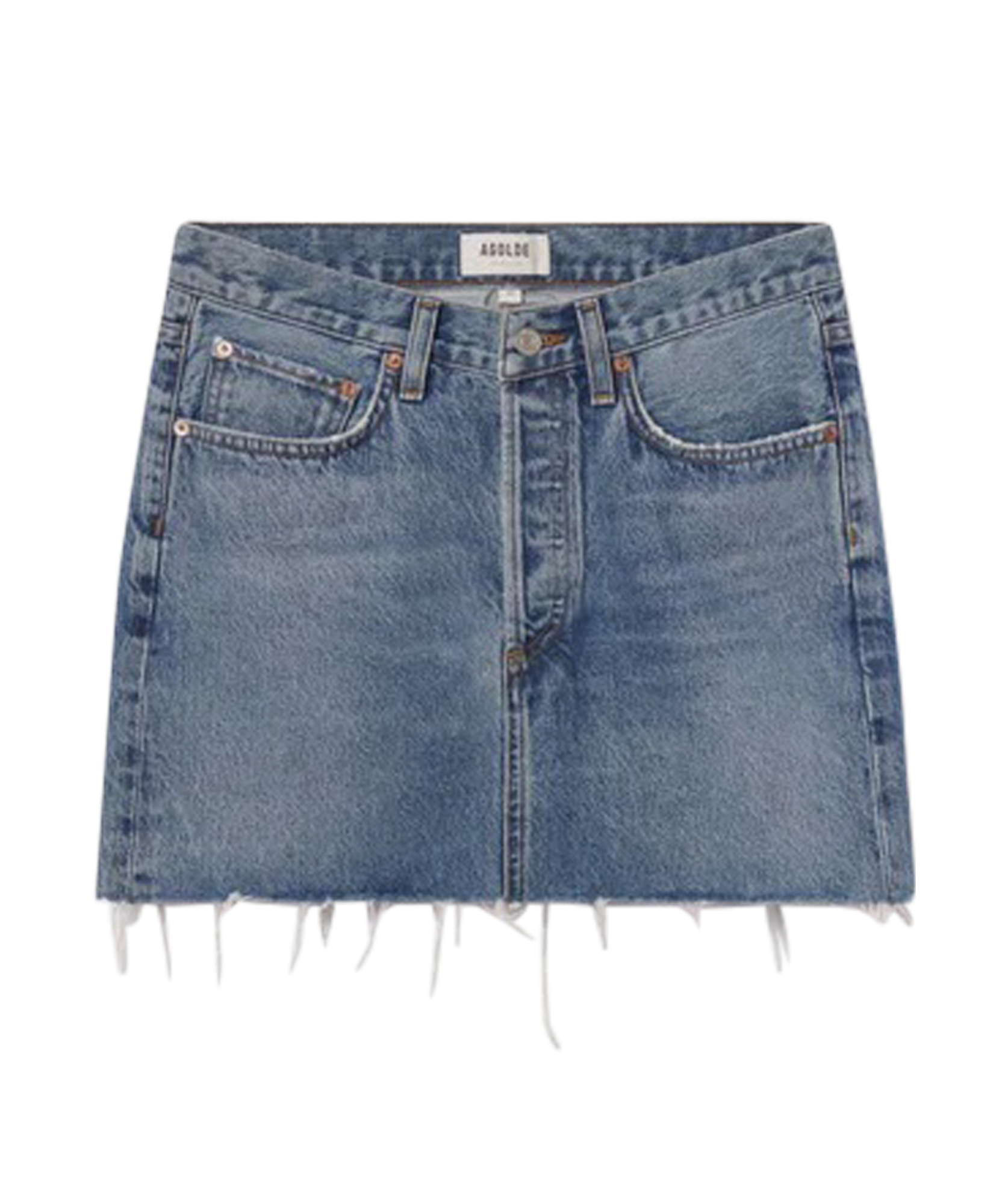 Agolde Denim Mini Skirt