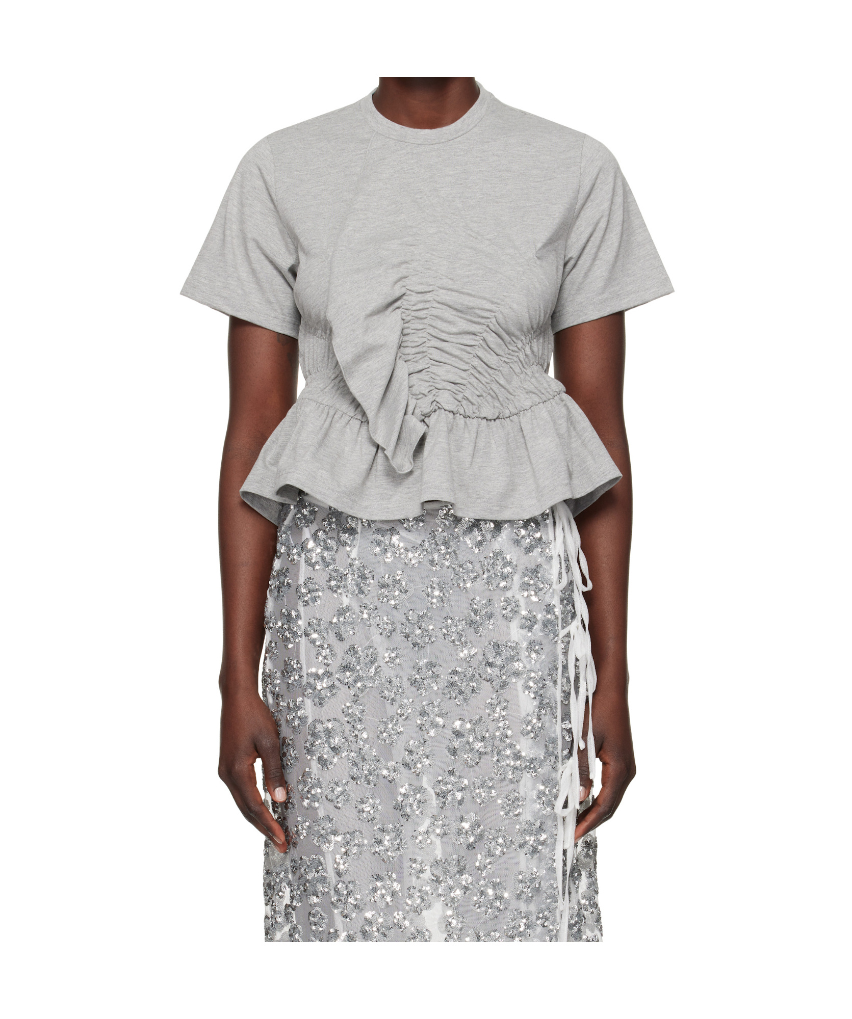 Cecilie�bahnsen Ace T-shirt In Grey