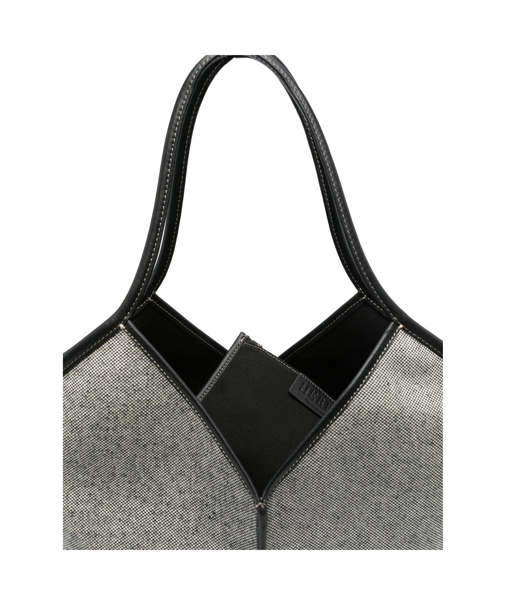 Hereu Canvas Tote Bag In Gray