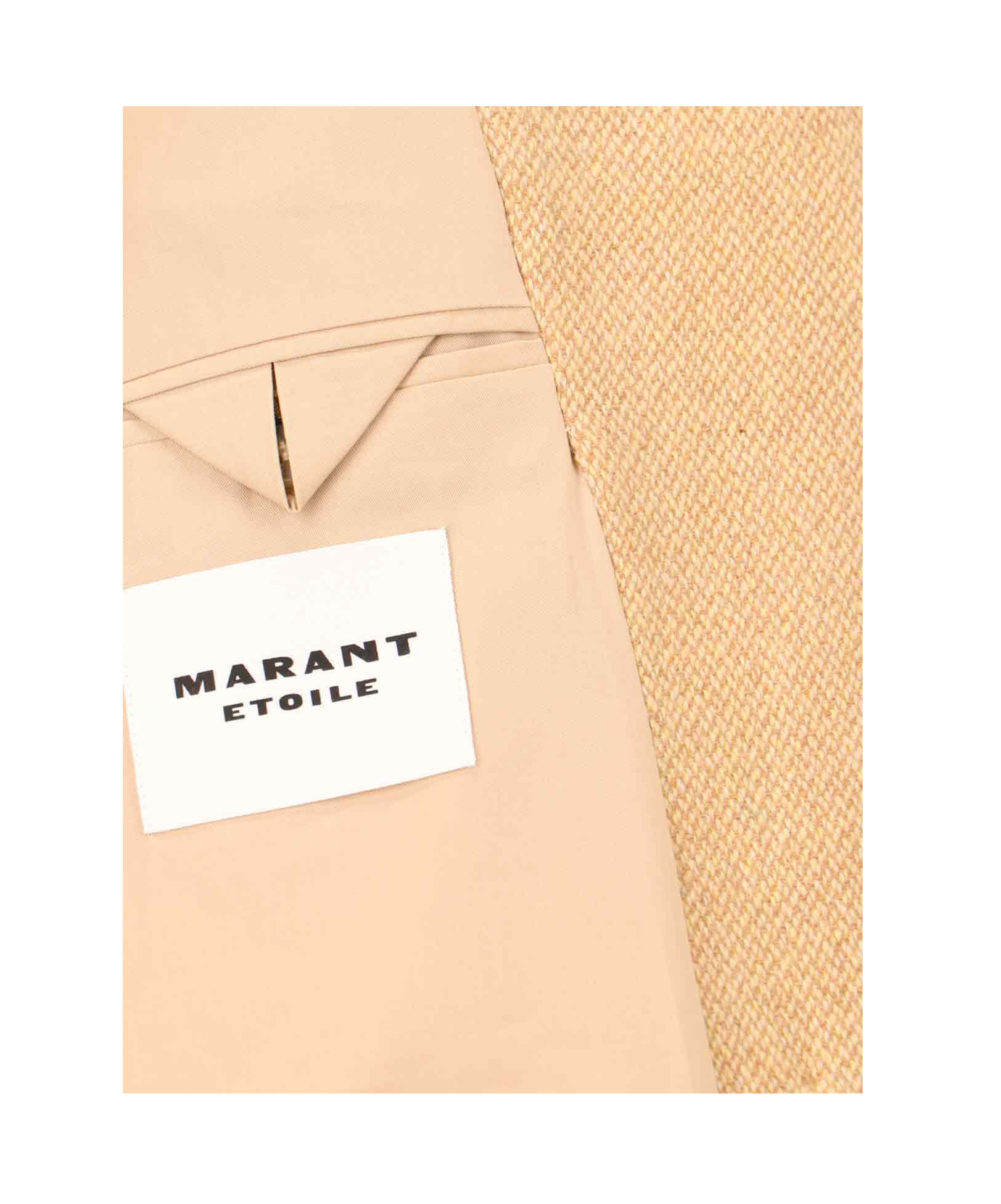 Shop Isabel Marant Étoile Lexana Coat In Nude