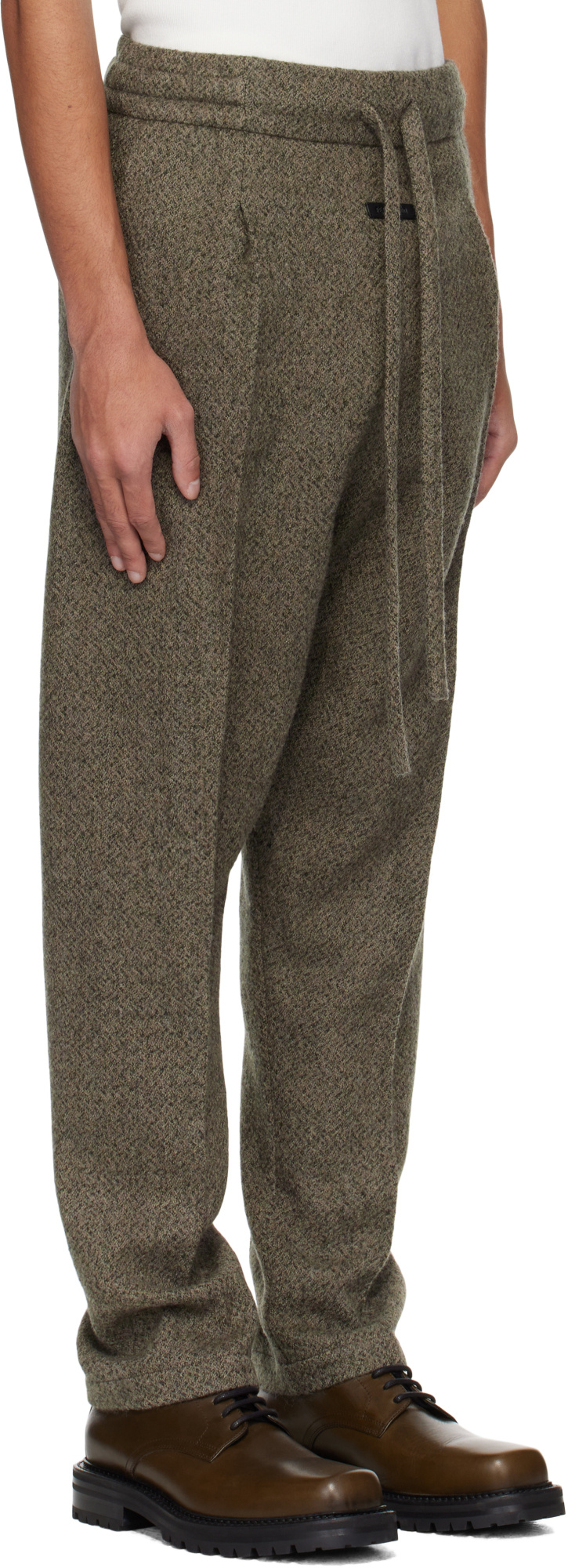 Fear Of God Drawstring Casual Pants In Green