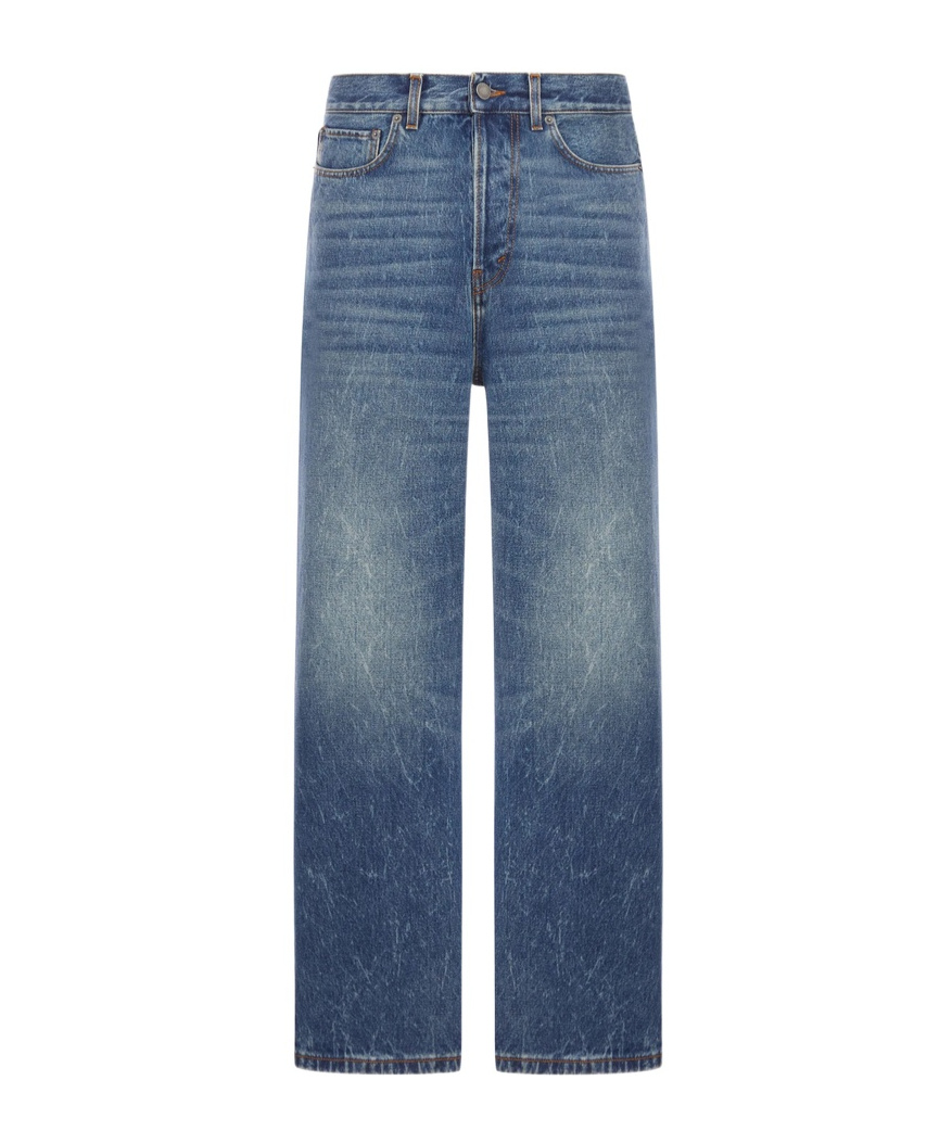 Haikure Authentic Five-pocket Design Jeans In Blue