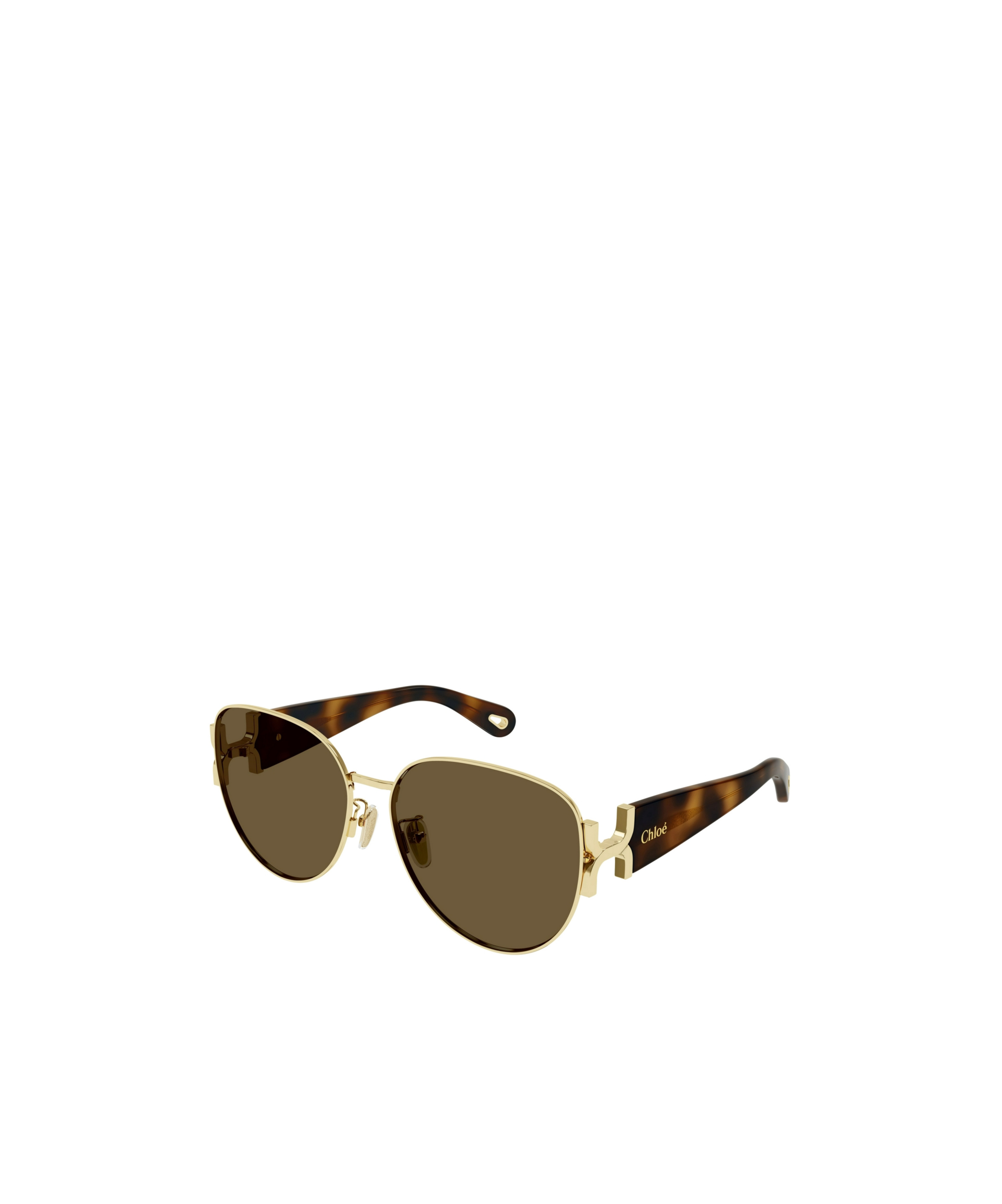 Chloé Eyewear Cat-eye Frame Sunglasses In Brown
