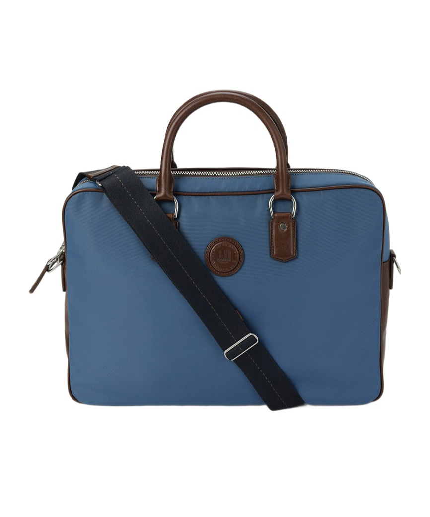 DUNHILL LOGO SHOULDER BAG 