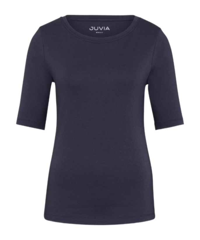 Juvia Crew Neck T-shirt In Black