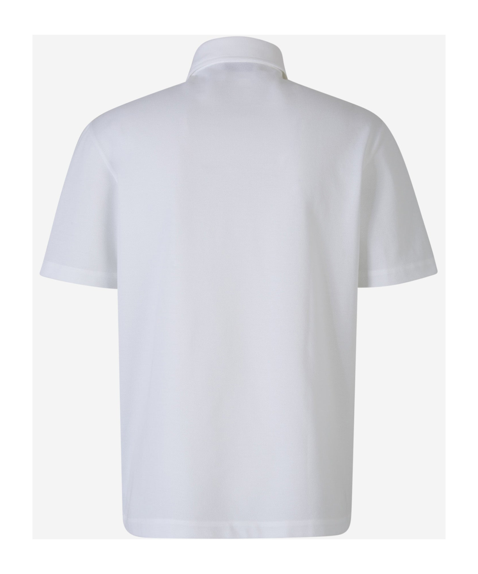 Brioni Short-sleeved Wool Polo T-shirt In White