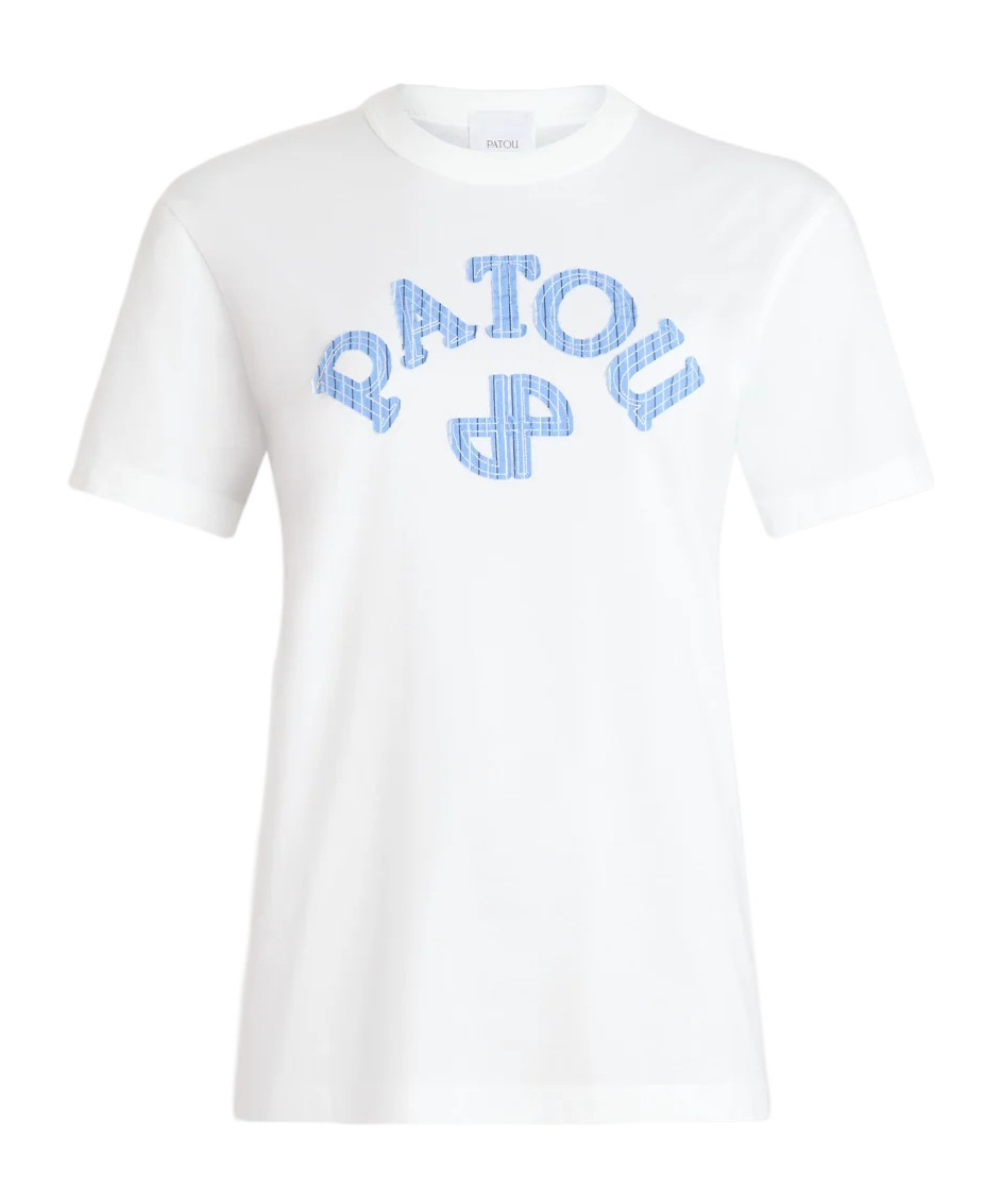 Patou Logo-lettering T-shirt In White