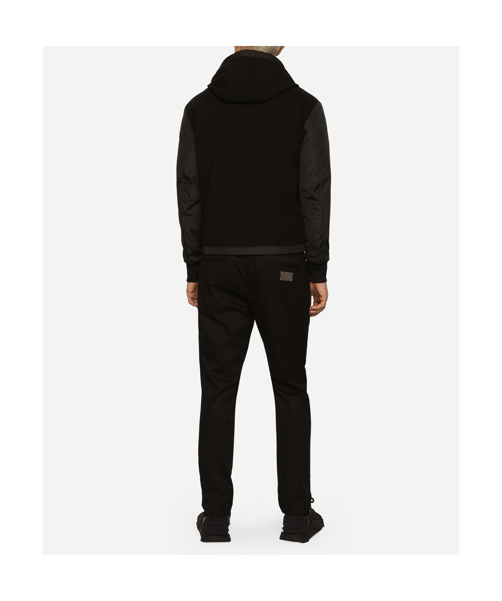 Dolce & Gabbana Stretch Cotton Jogging Pants With Tag In Black