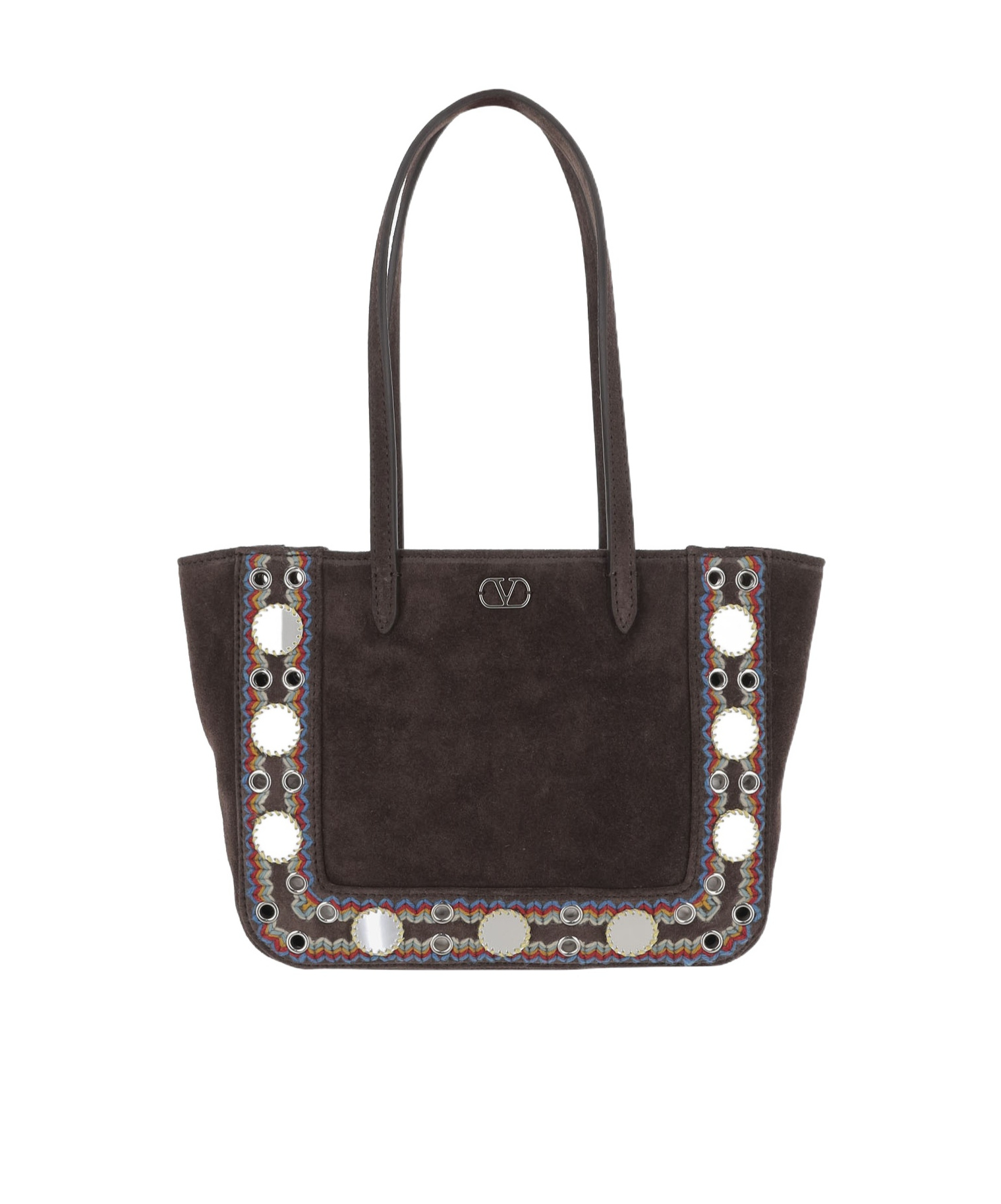 Valentino Brown Nellcote Tote In Brown