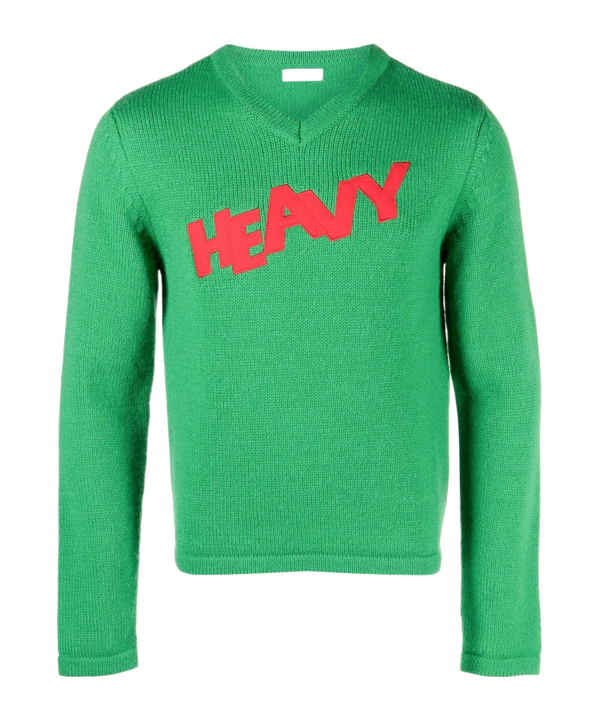 Erl Pullover Aus Kaschmirmischung Mit V-ausschnitt In Green