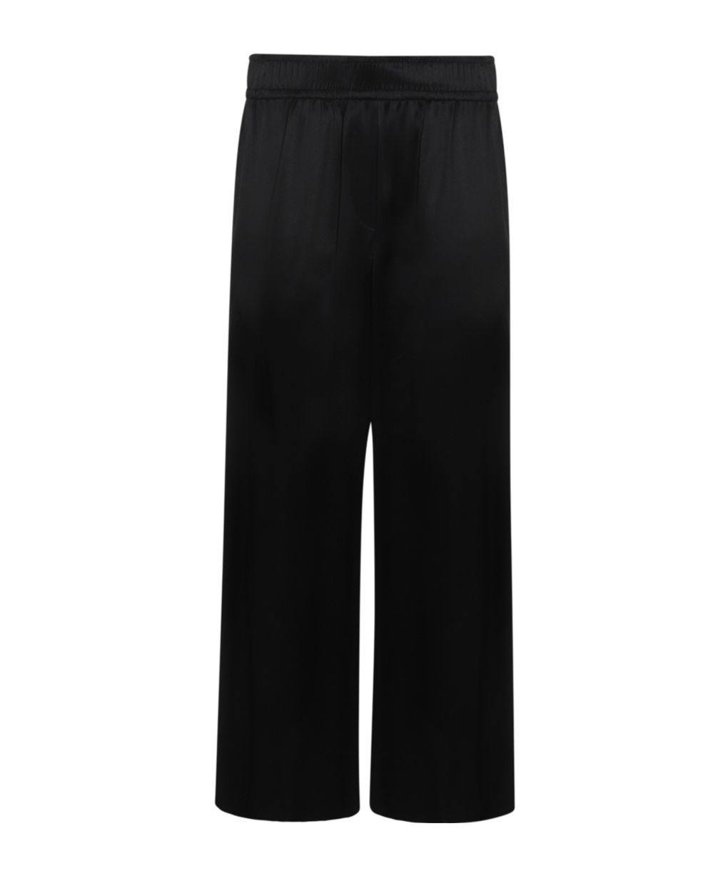 Brunello Cucinelli Elastic Waist Casual Pants In Black