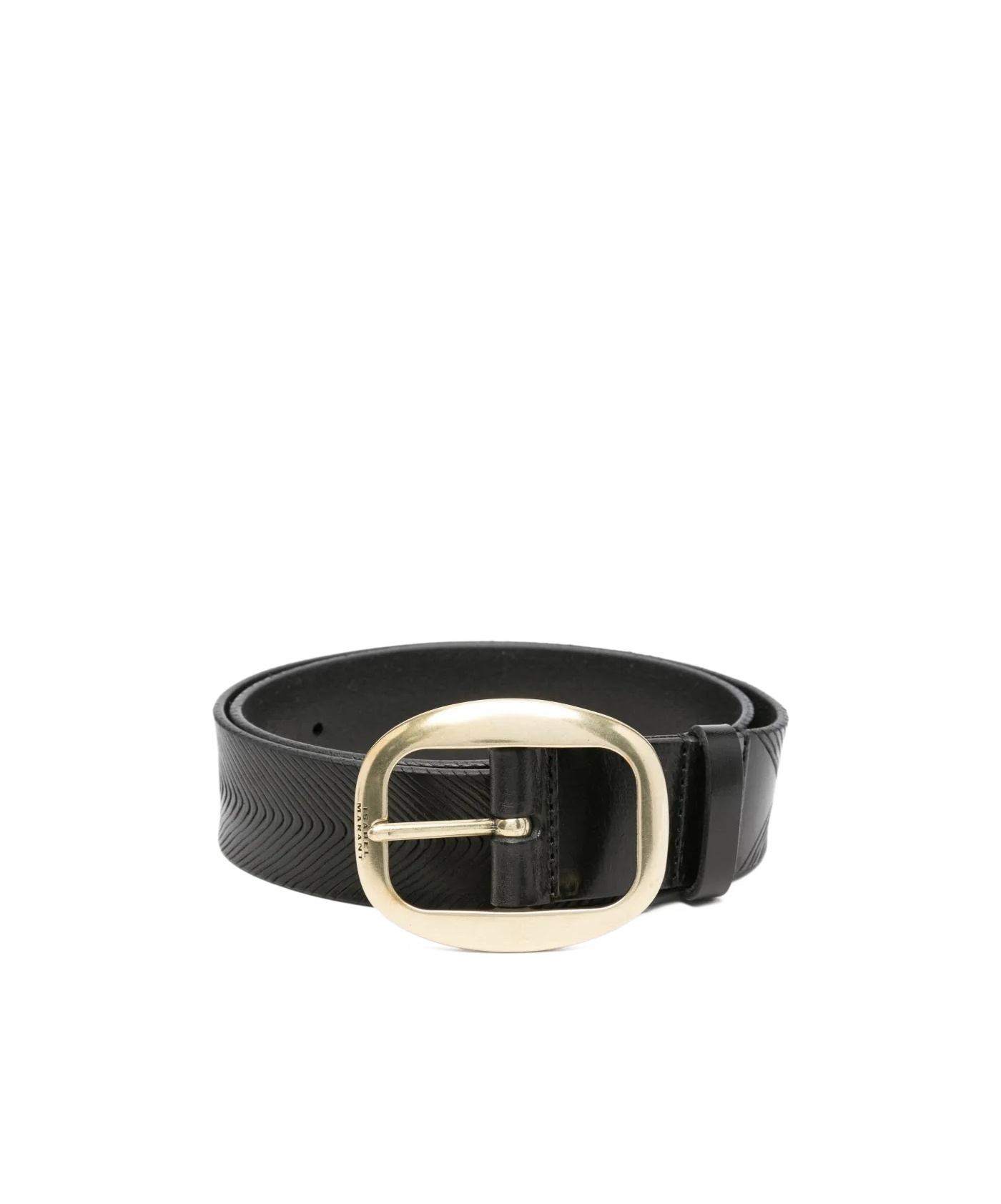 Isabel Marant Adjustable Waist Belt In Black