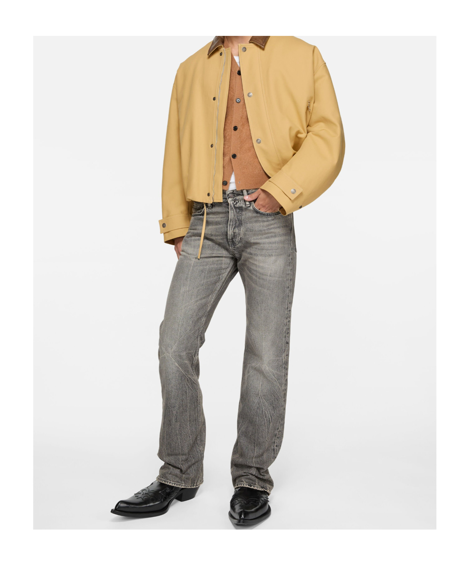 Acne Studios 2010 Belt-loop Jeans In Gray