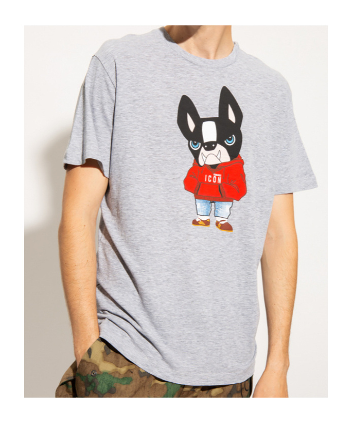 Shop Dsquared2 Cartoon Short-sleeve T-shirt In White