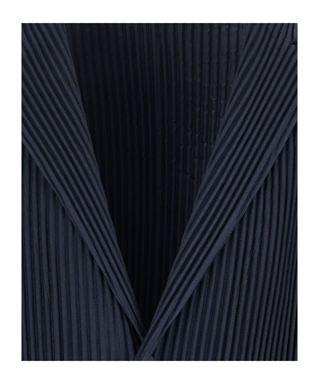 Shop Issey Miyake Plissé Blazer In Black