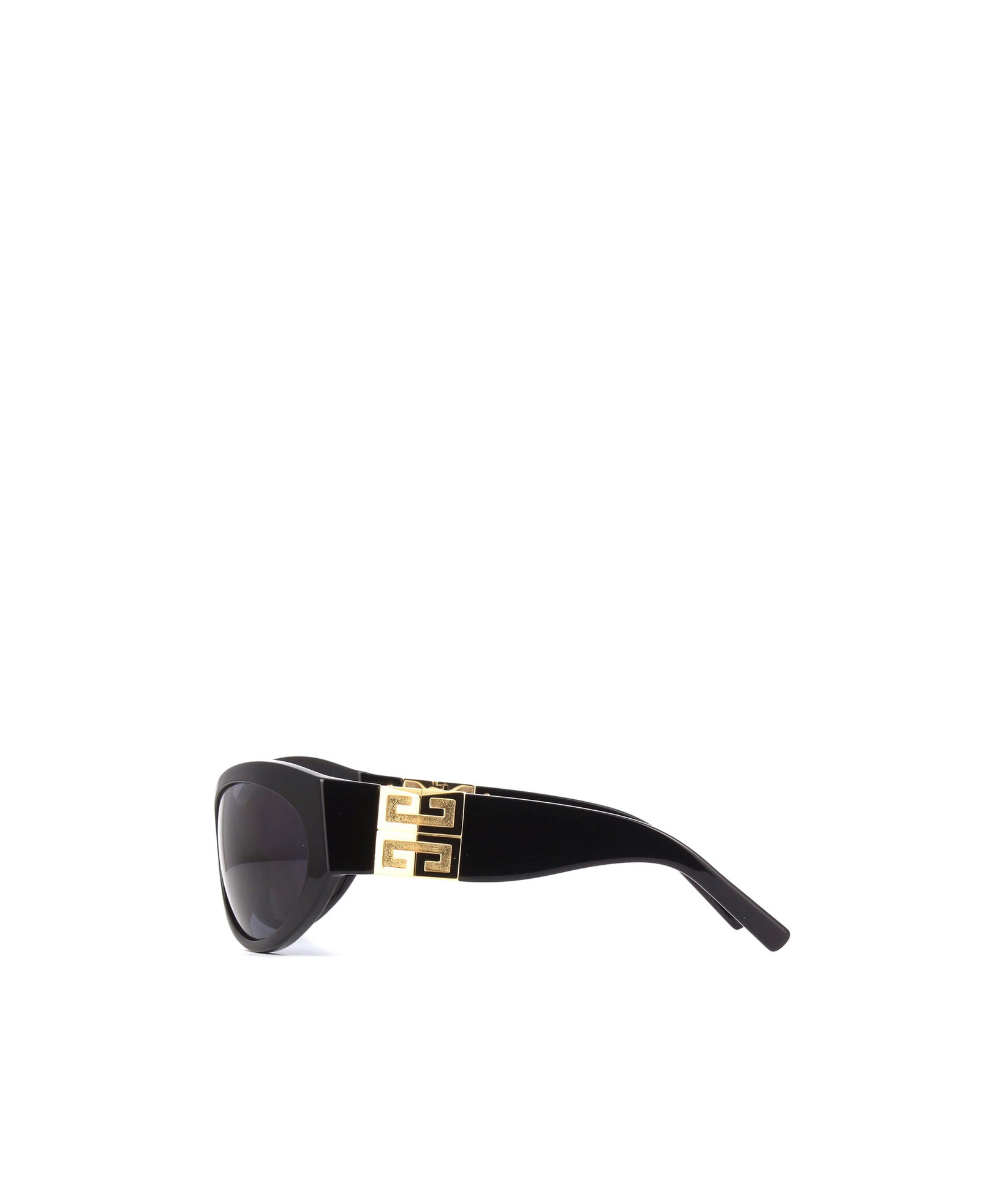 Givenchy 4g-plaque Oversize-frame Sunglasses In Gray