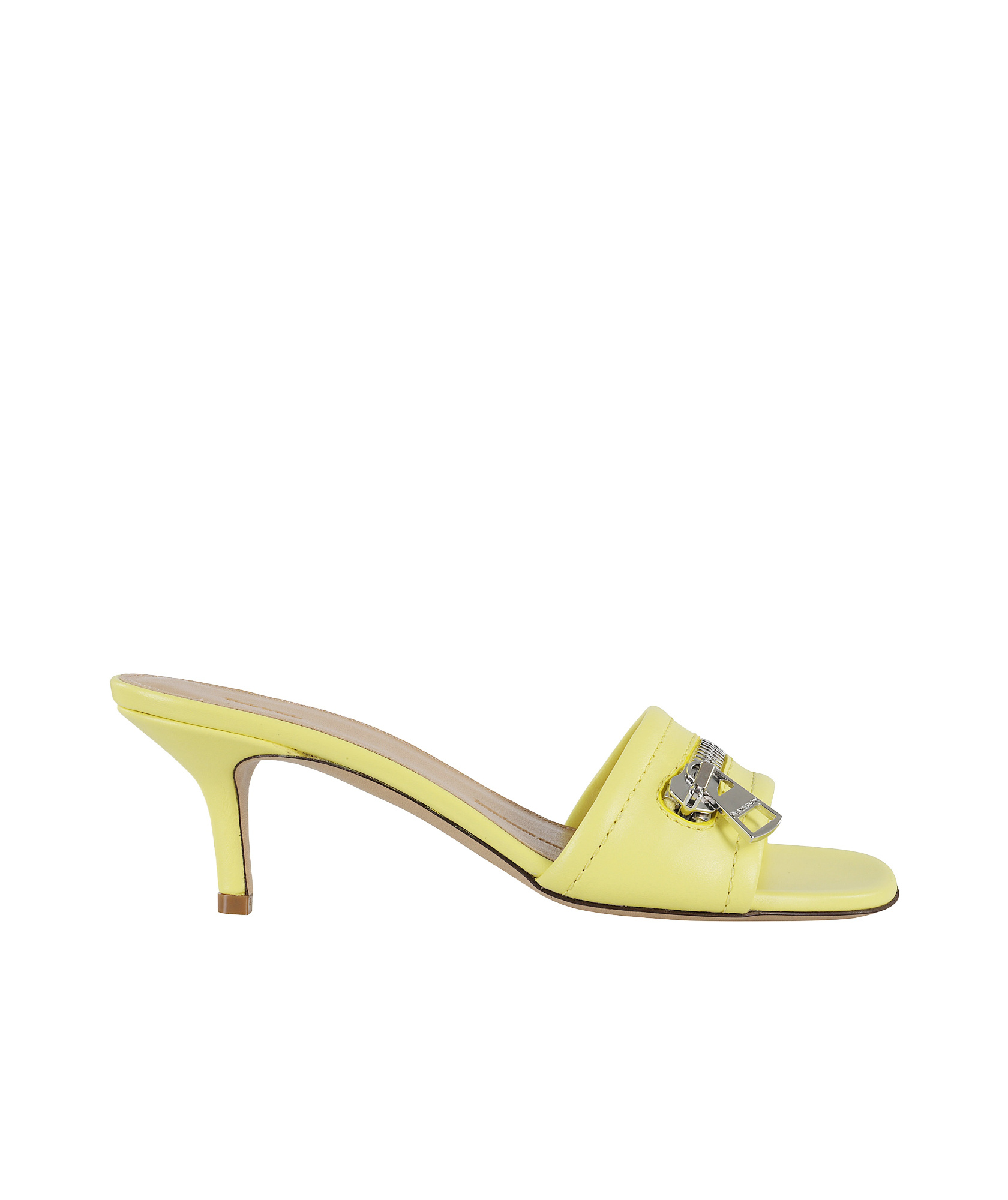 Jw Anderson J. W. Anderson Biker Heel Sandal In Yellow