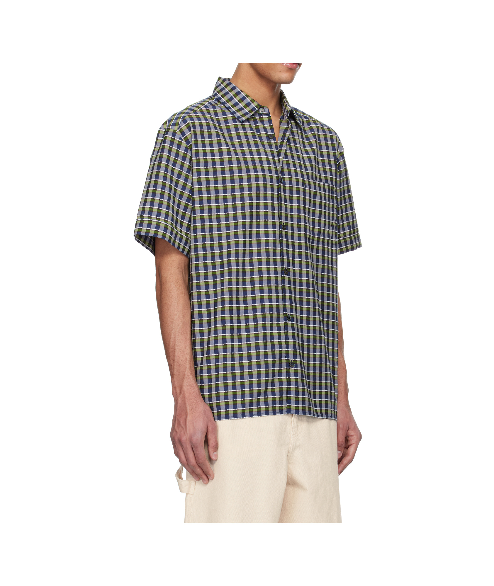 Apc Ross Short-sleeve Shirt In Nude