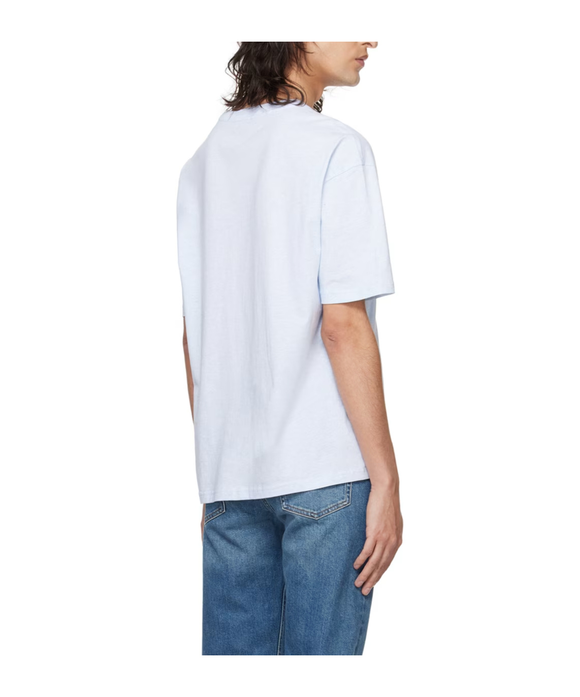 Apc Ava Cotton T-shirt In Blue
