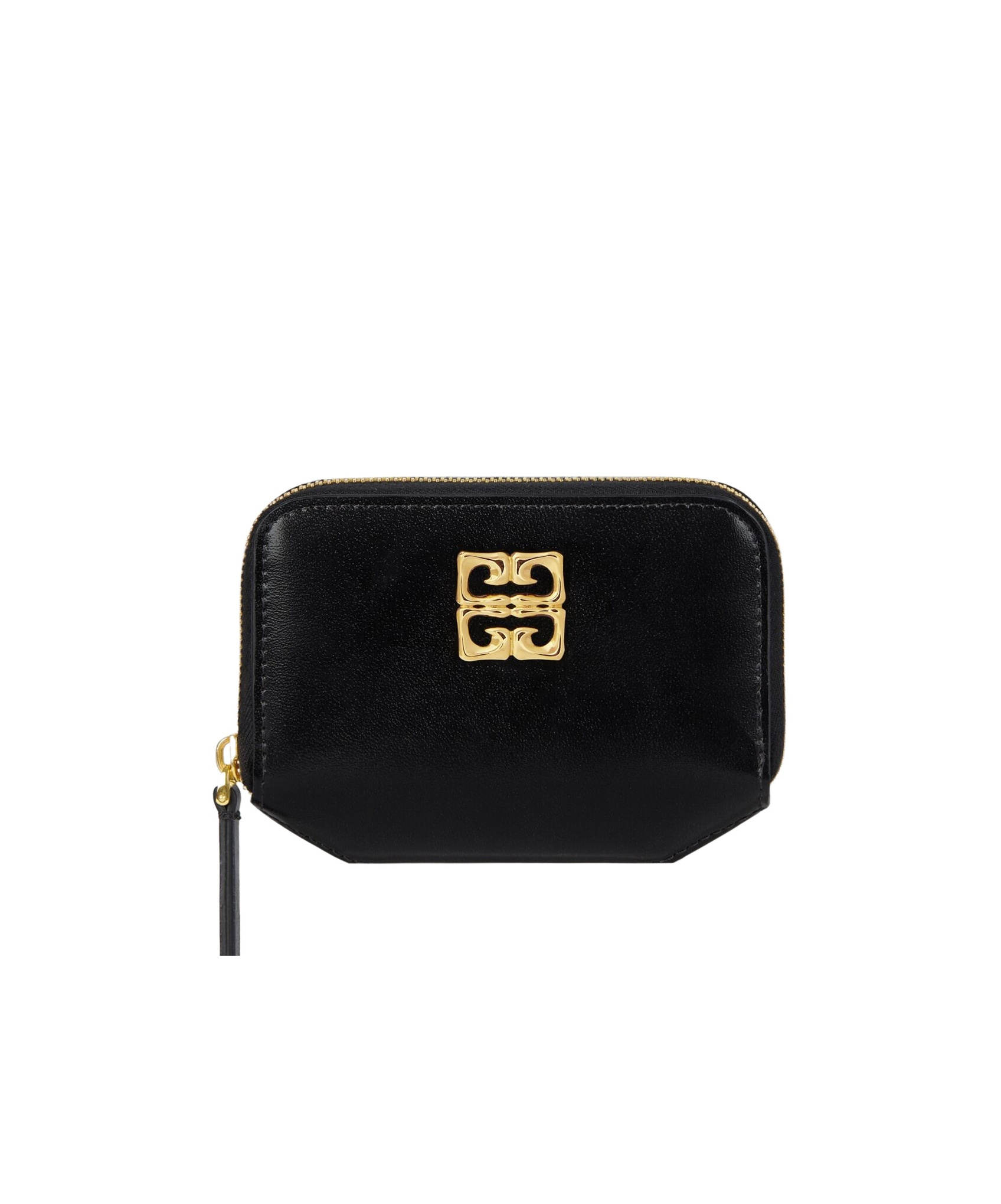 GIVENCHY 4G LIQUID ZIPPED WALLET IN BOX LEATHER