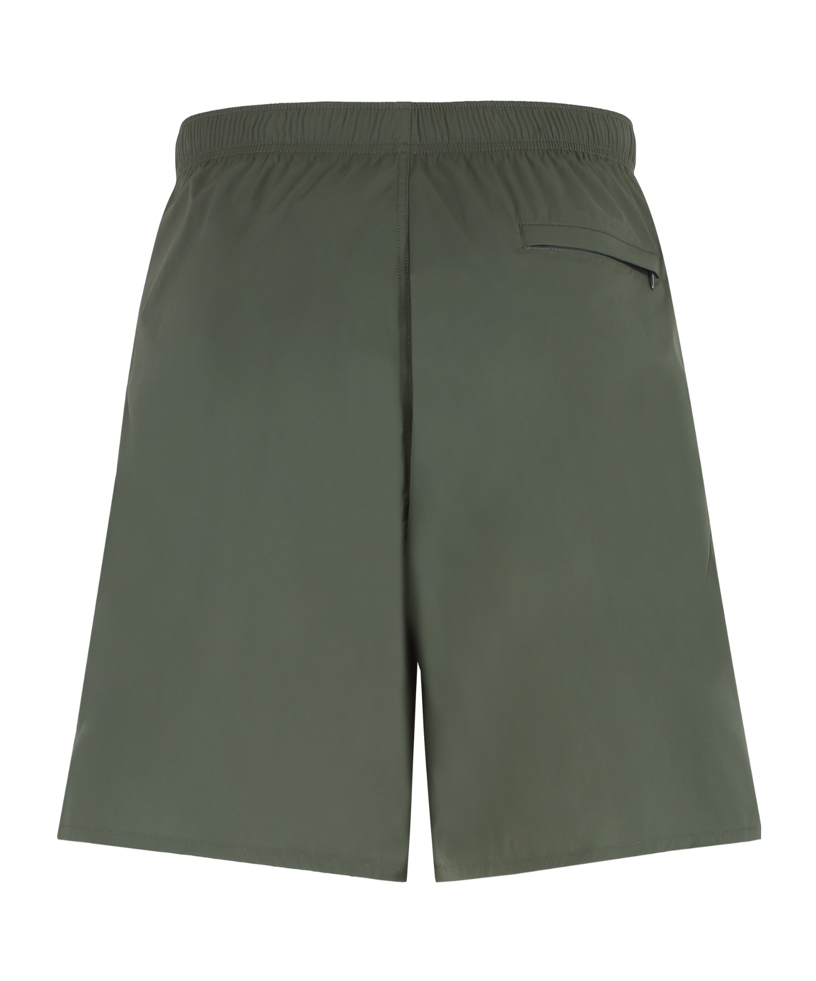 Jil Sander Drawstring-pocket Swim Shorts In Green