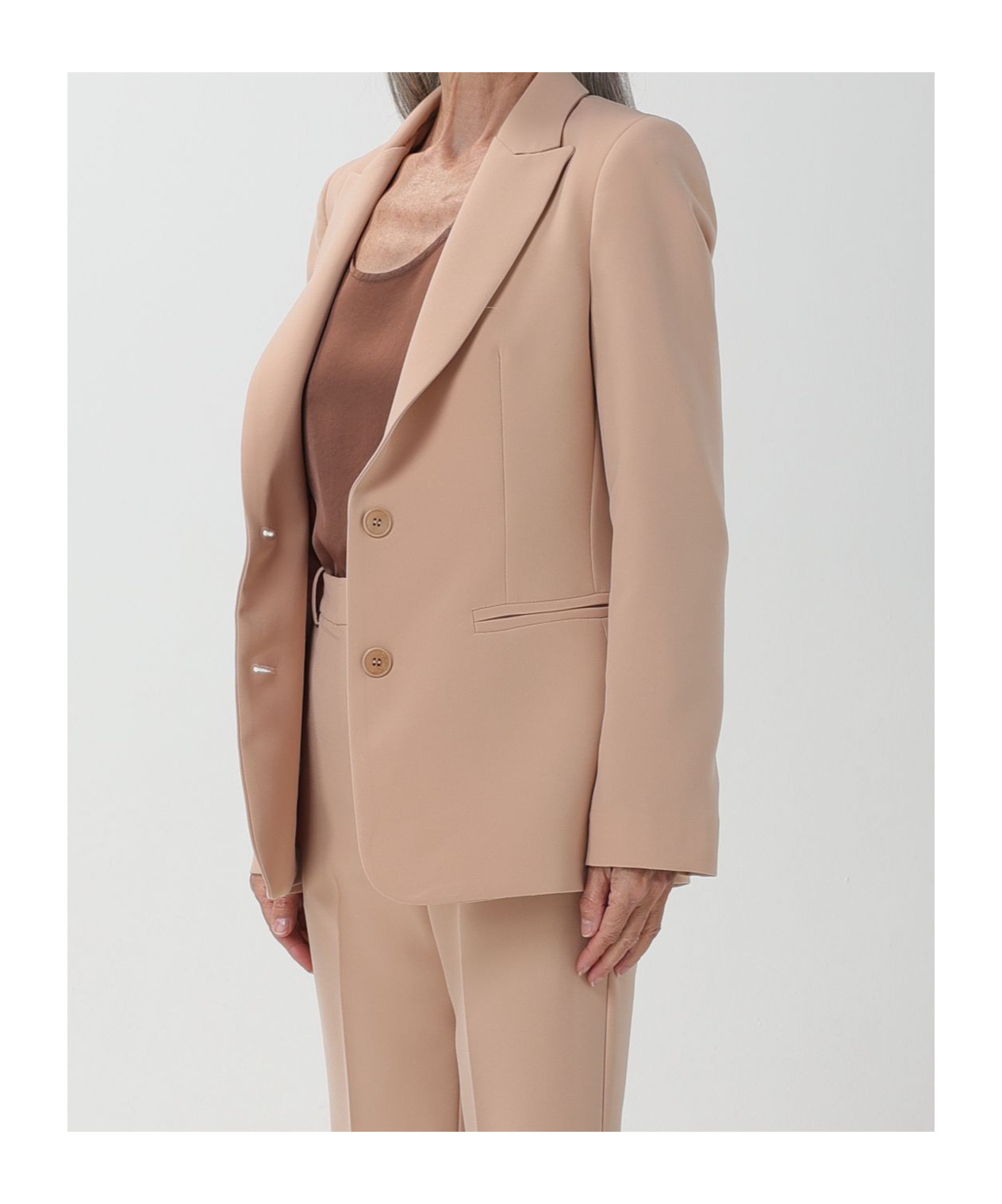 Kaos Single-breasted Blazer In Pink