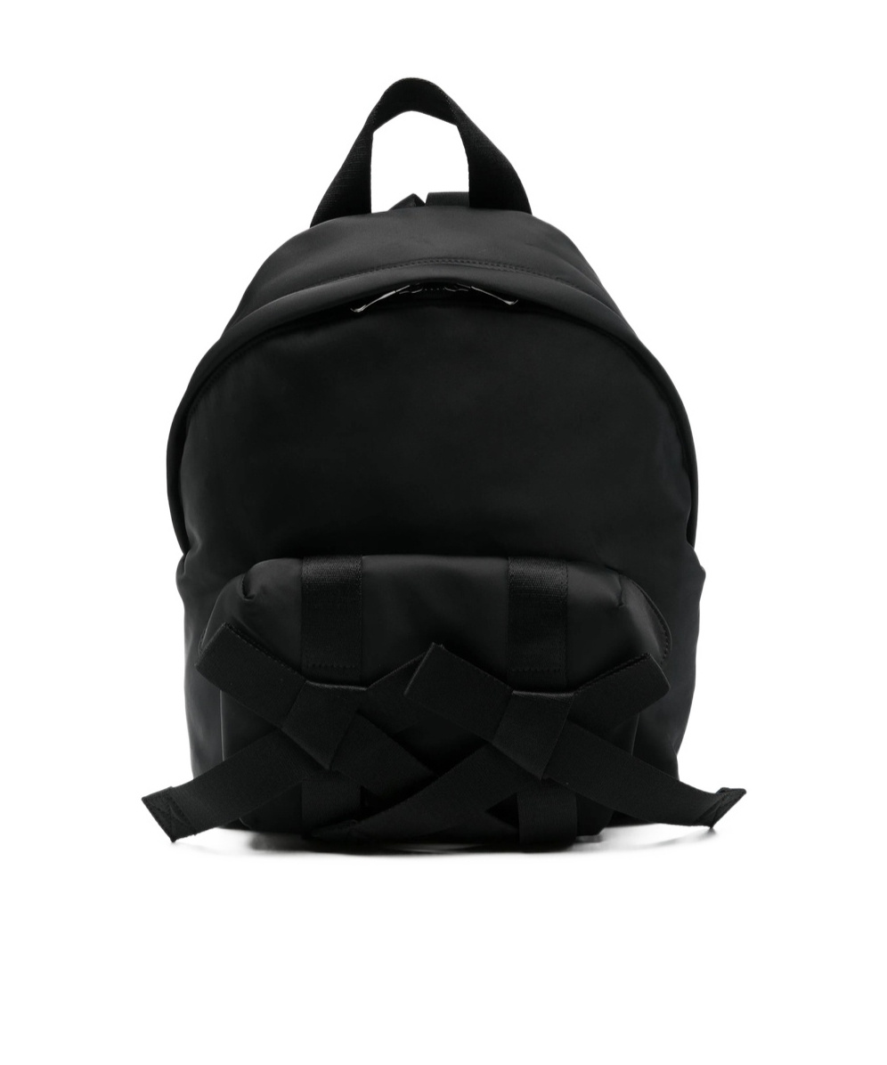 Simone Rocha Bow Backpack In Black