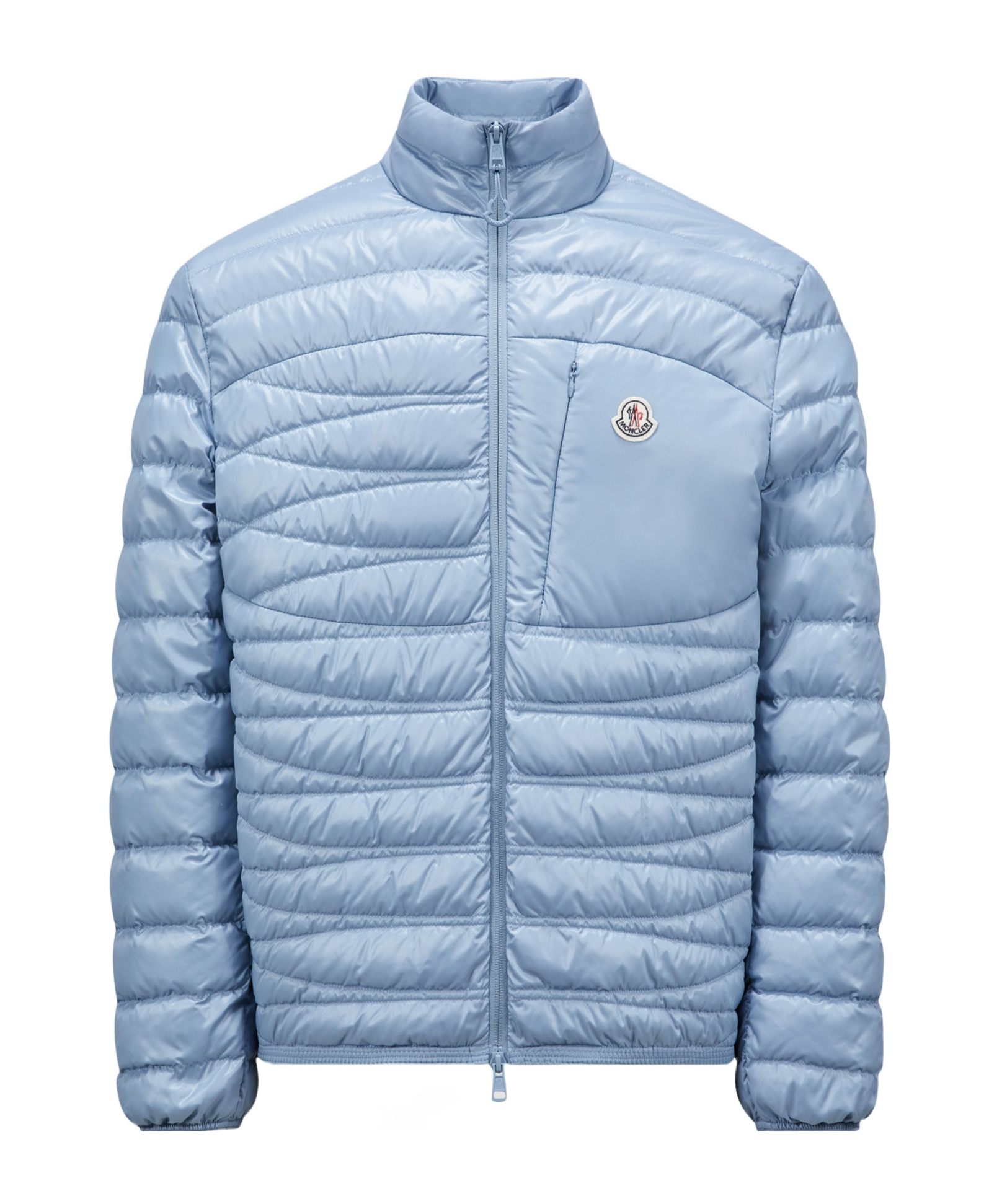 Moncler Leveche Padded Jacket In Blue
