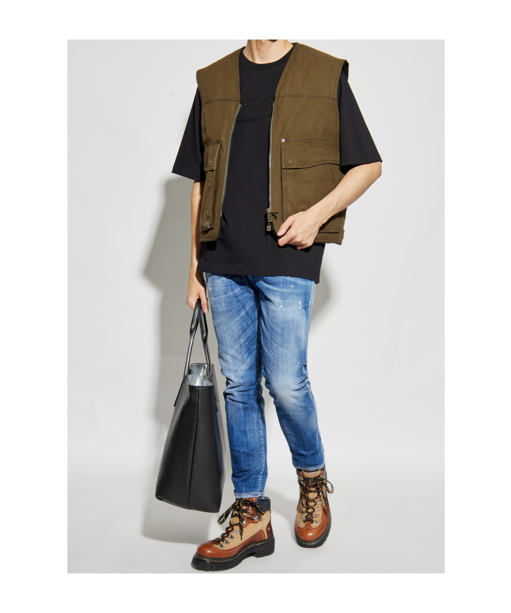 Dsquared2 Medium Spots Jeans In Blue