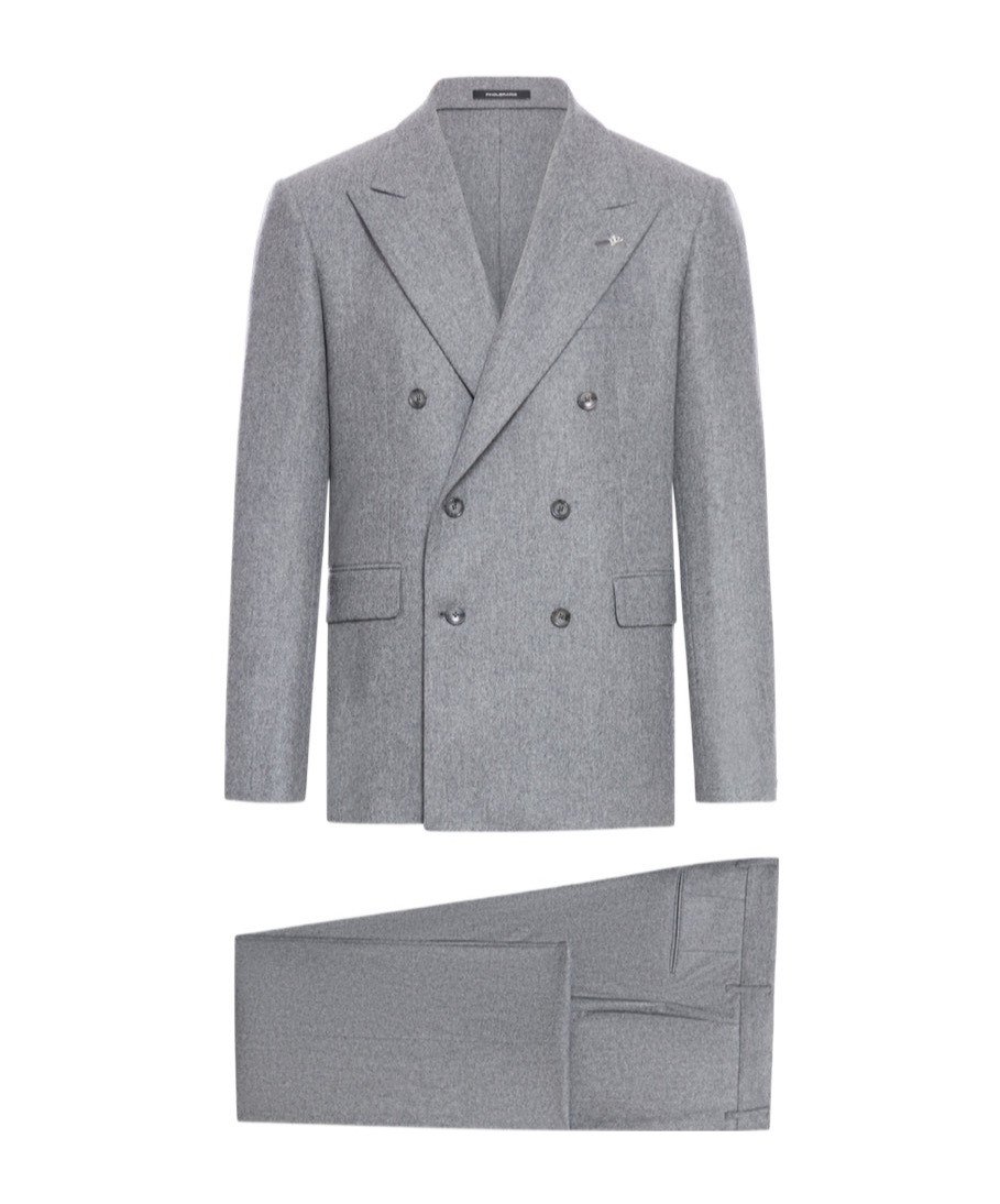 TAGLIATORE WOOL DOUBLE-BREASTED SUIT
