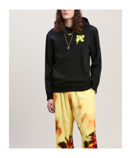 Palm Angels Sweatshirt In Black