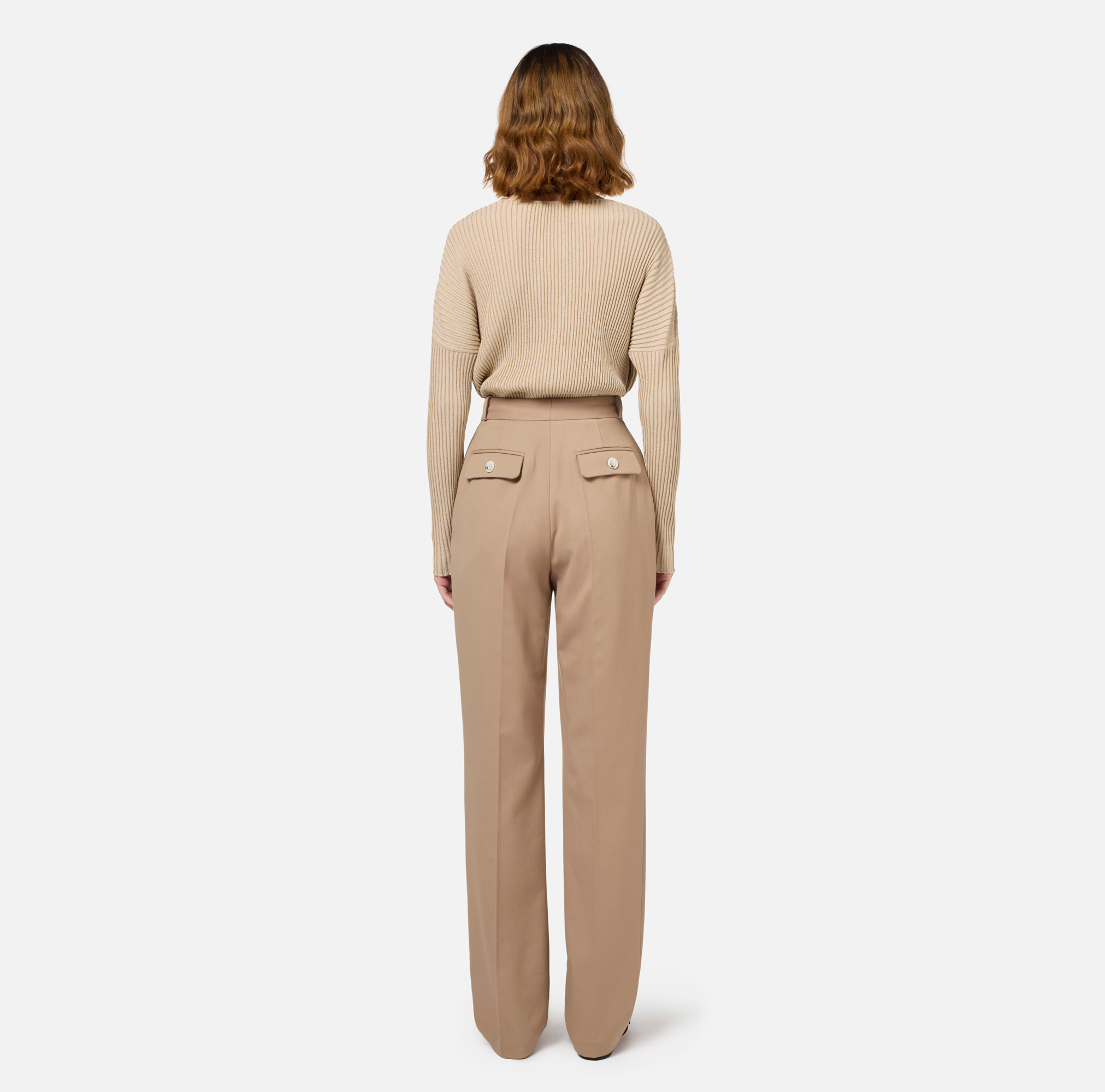 Elisabetta Franchi Women's Versatile And Stylish Top In Nude