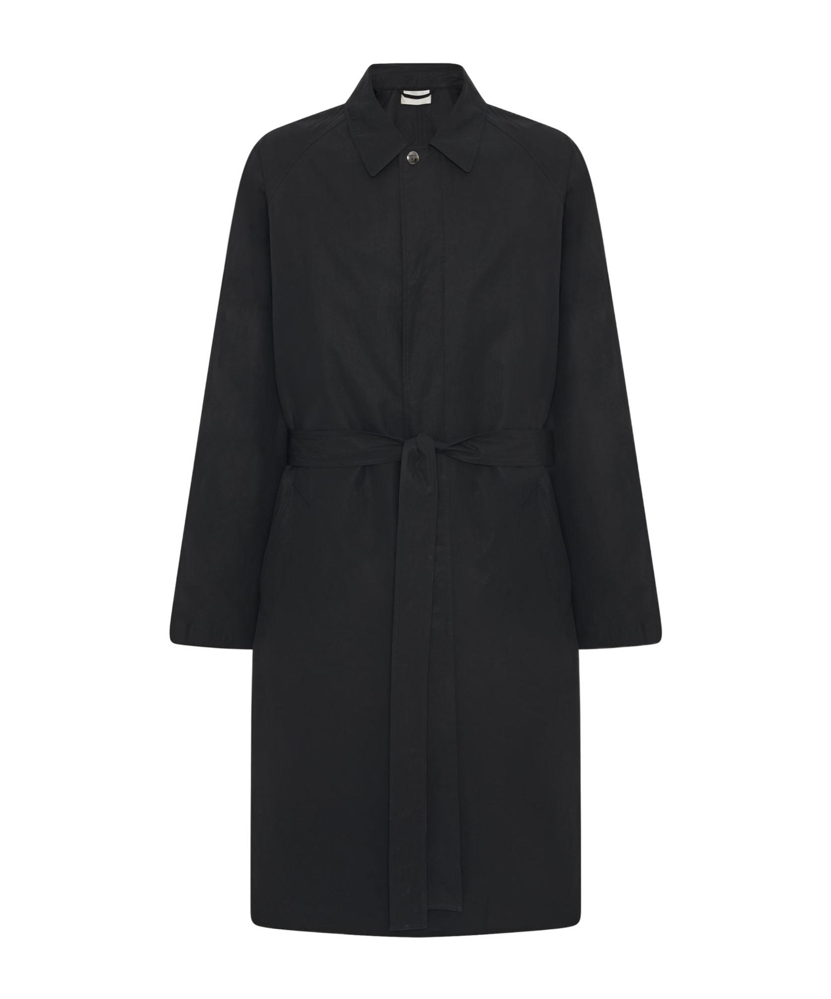 The Row Eugene Cotton Windbreaker In Black