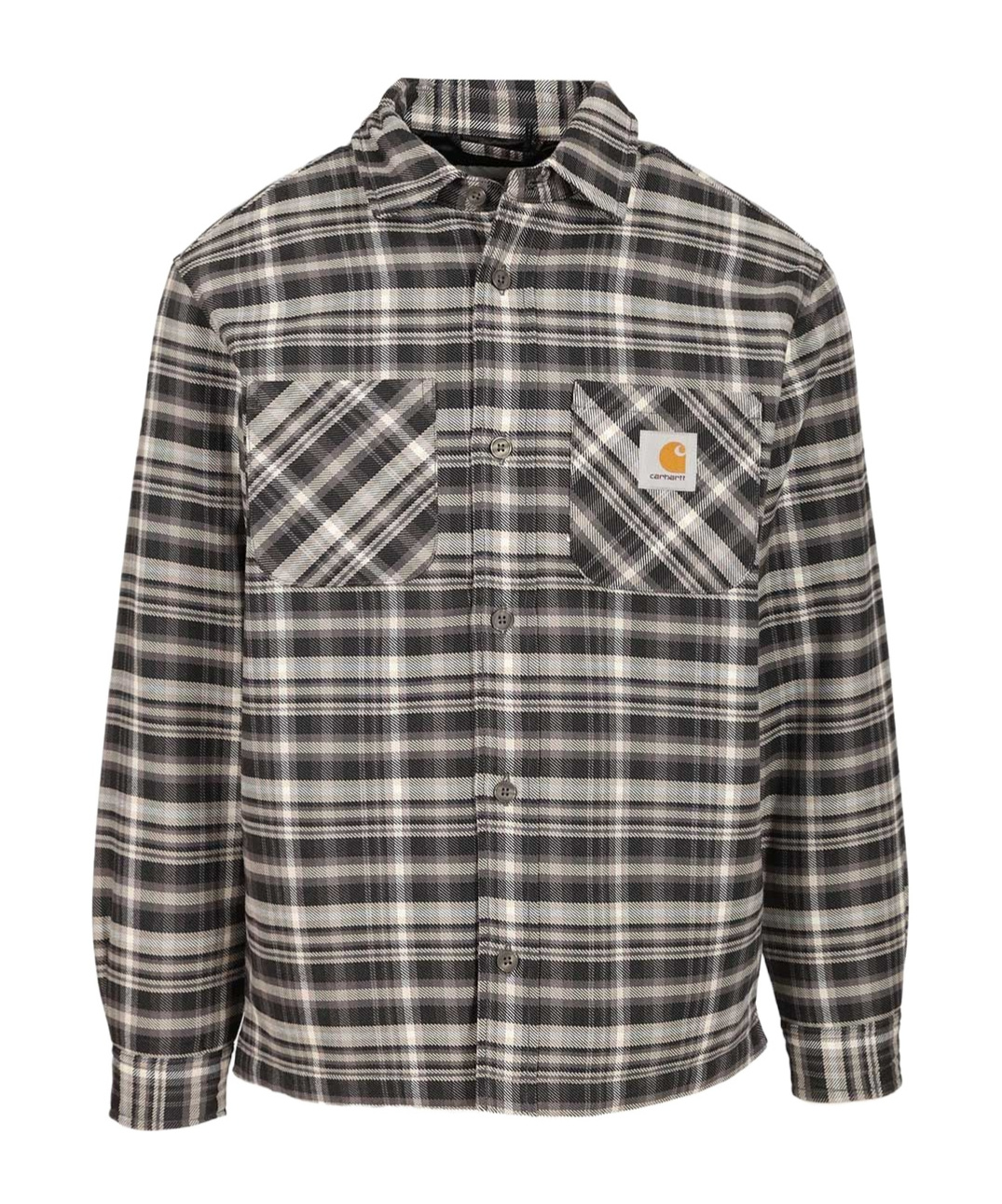 Carhartt Cronyn Shirt Jac Cotton/polyester Twill Jackets Multicolor In Black