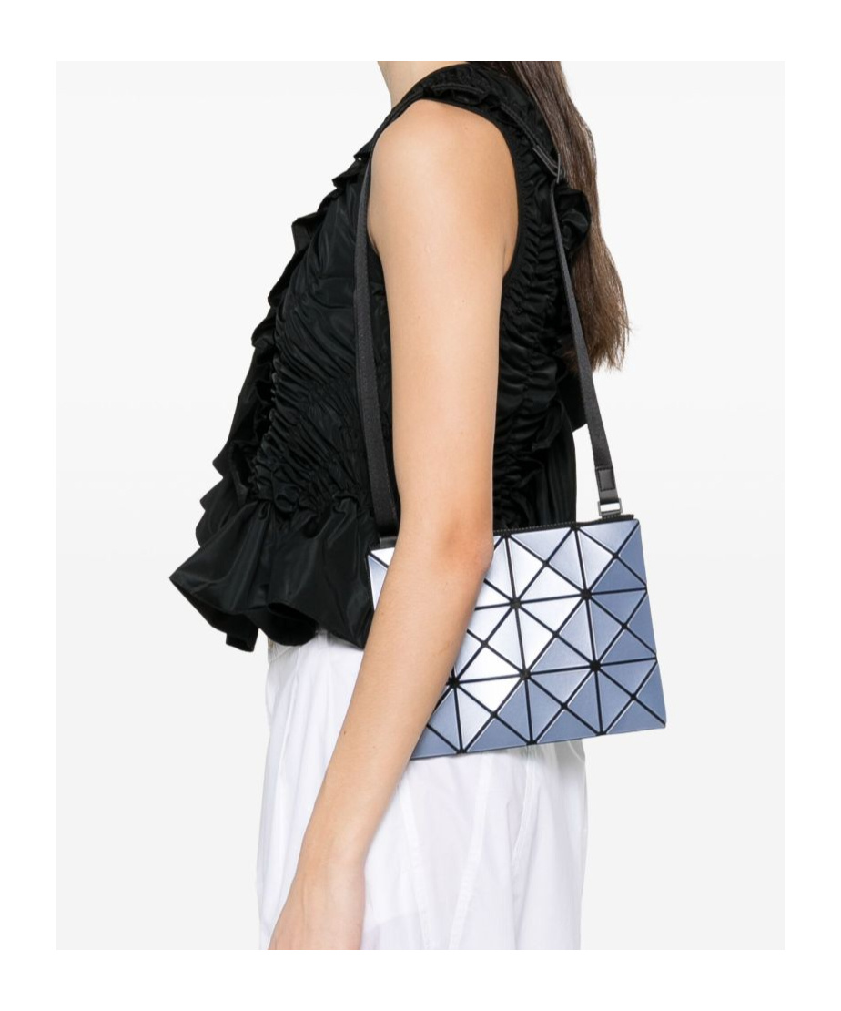 Bao Bao Issey Miyake Lucent Cross Body Bag In Blue