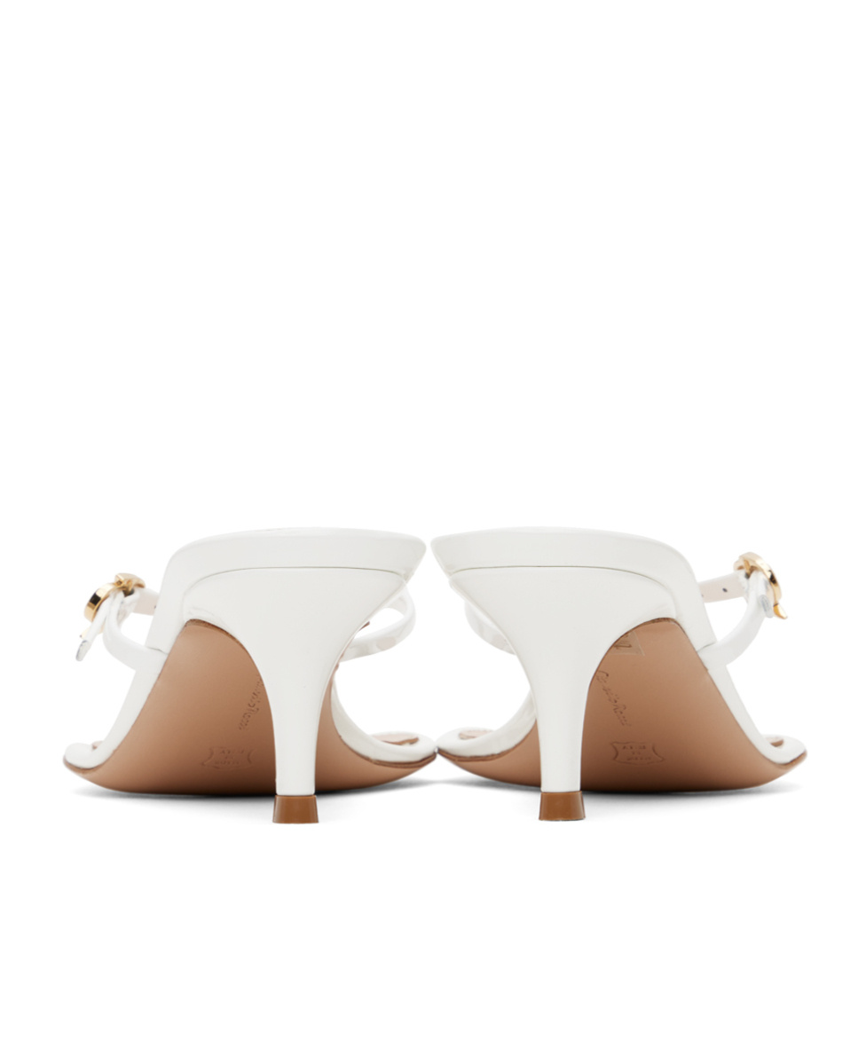 Gianvito Rossi Clim-toed High-heeled Sandals In White