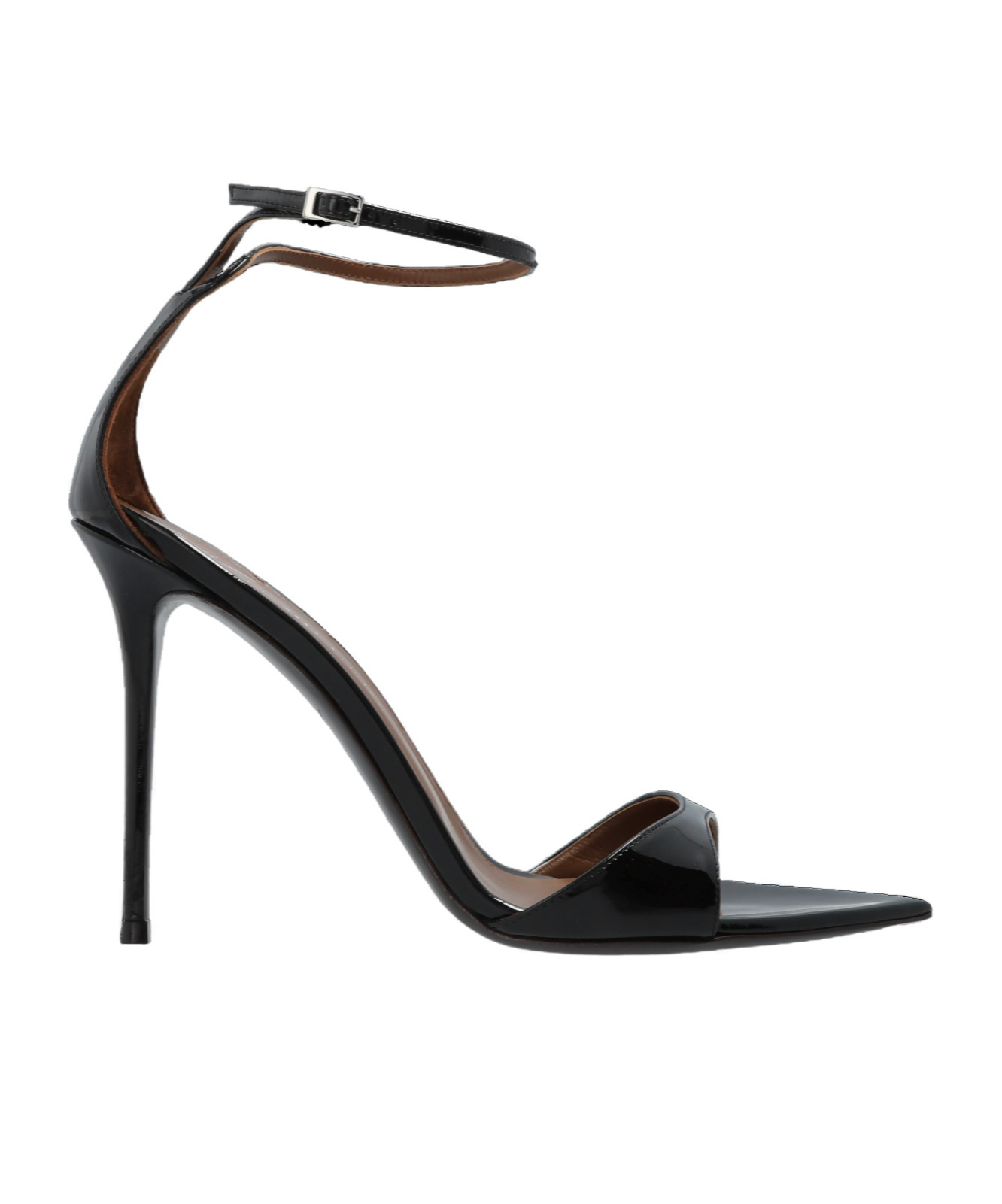 Giuseppe Zanotti 105mm Satin Crystal Ankle-strap Sandals In Black