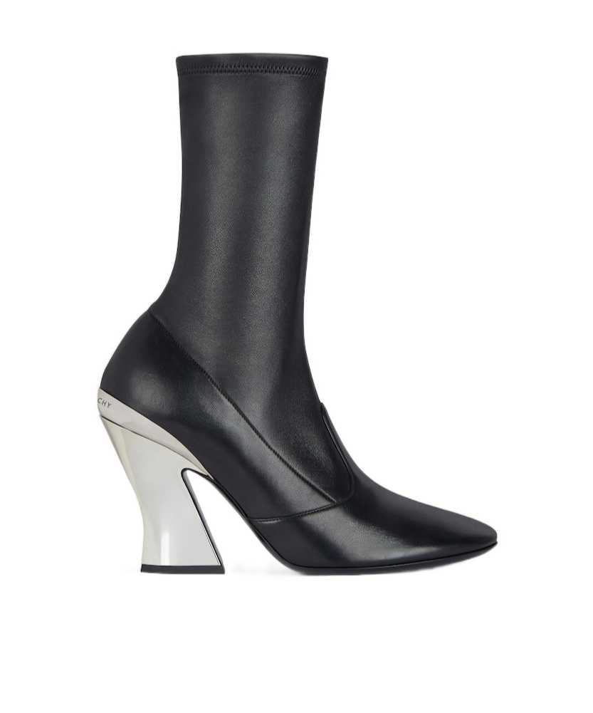 Givenchy Sculpted Ankle Boots In Nappa Leather In Multi