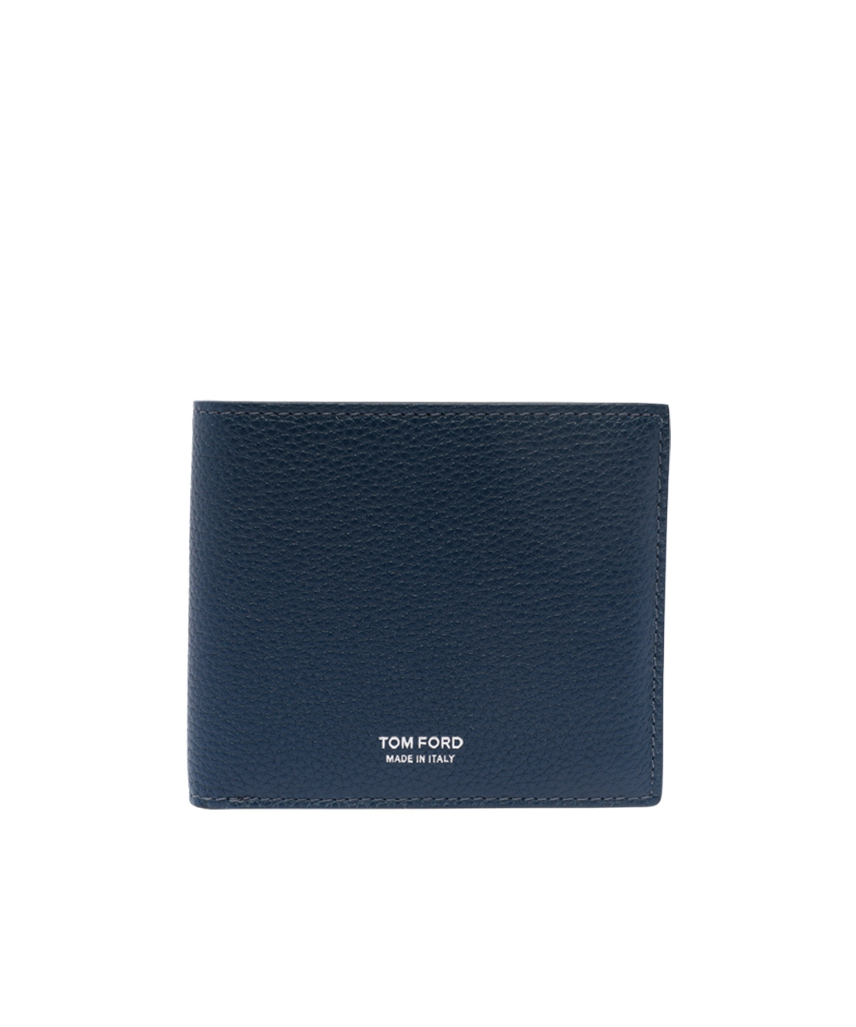 Tom Ford Double-fold Wallet In Blue