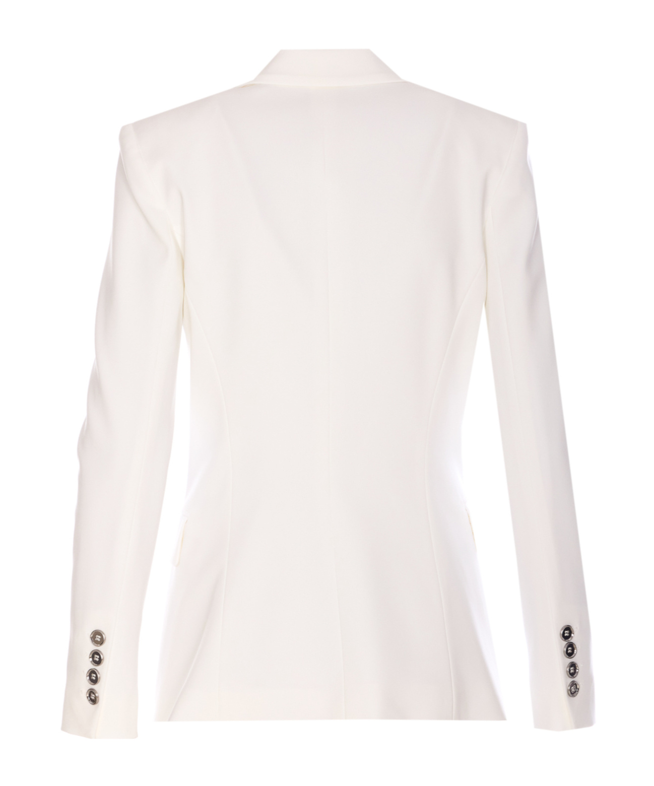 Shop Pinko Single-breasted Blazer In White