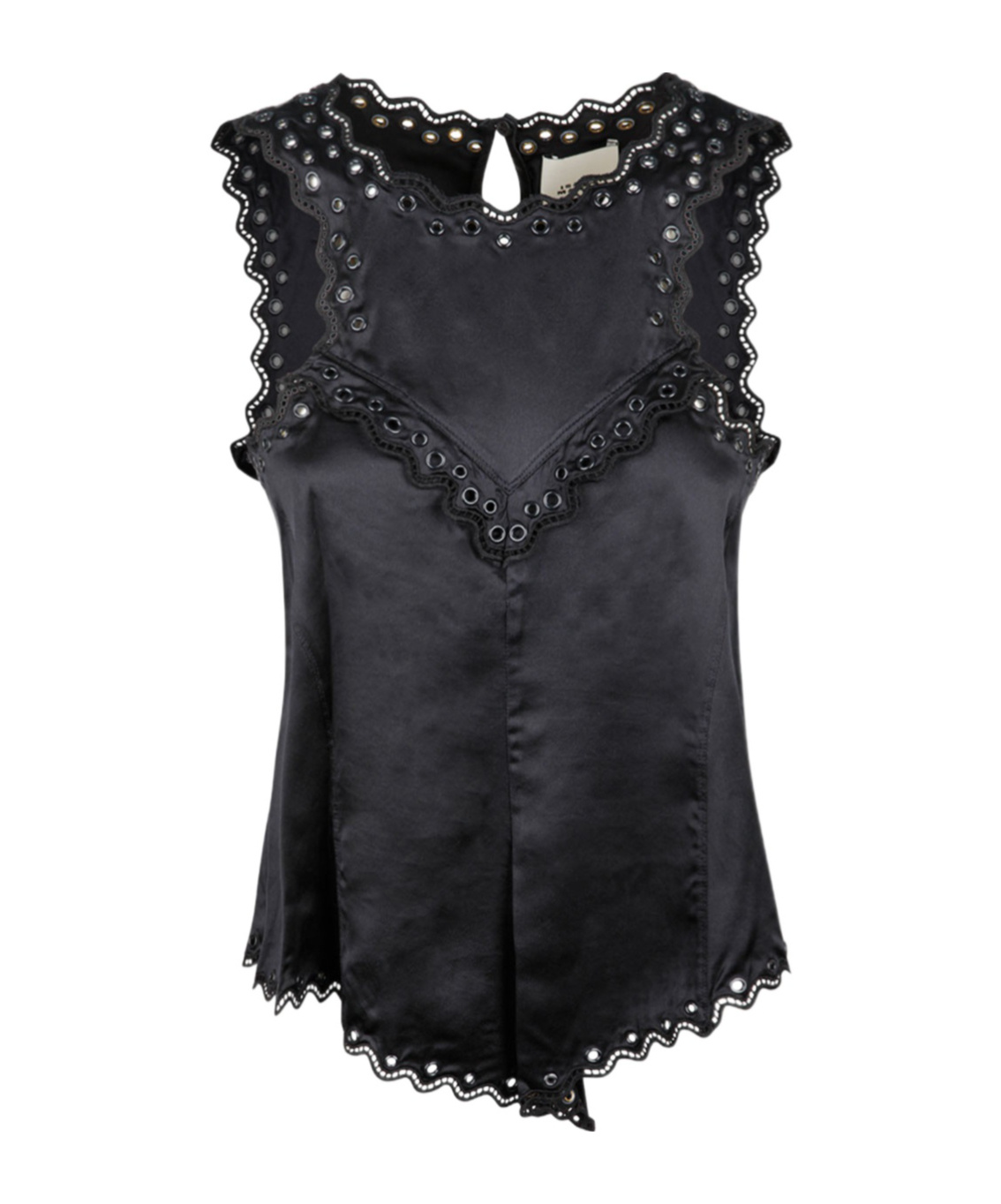 Isabel Marant Sleeveless Vest In Black