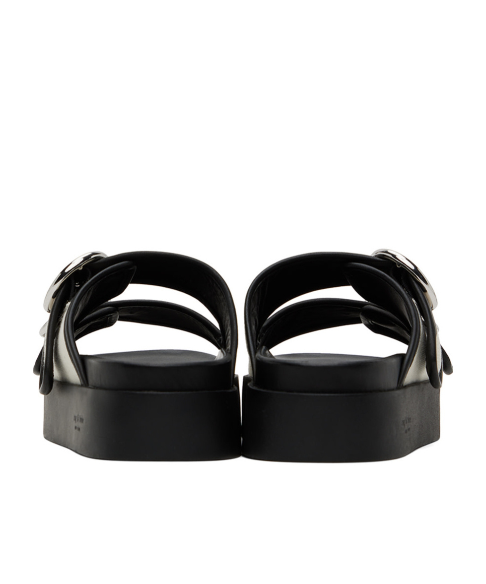 Rag & Bone Geo Buckle Platform Slides
