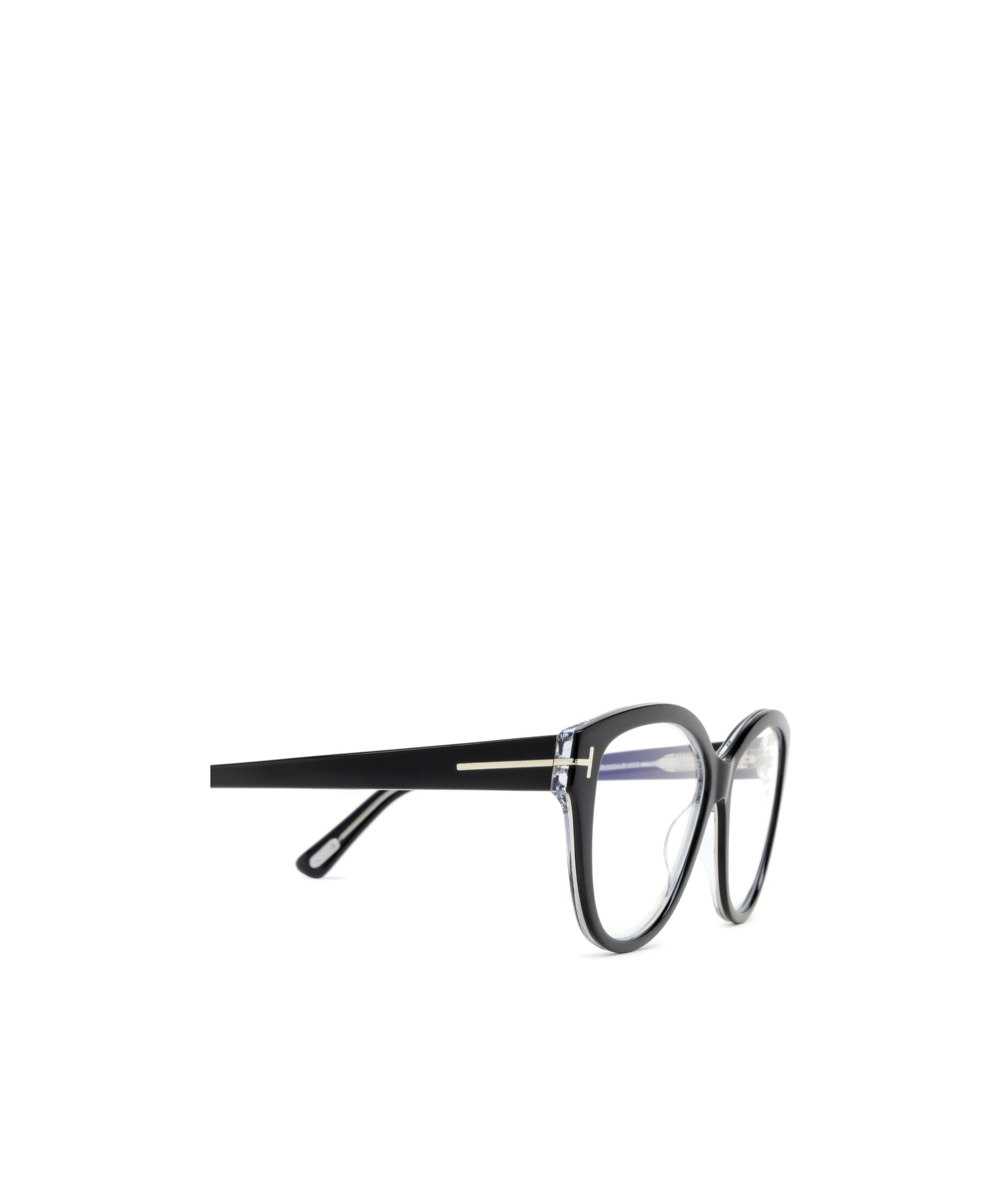 Tom Ford Eyewear Cat-eye Frame Glasses In Black